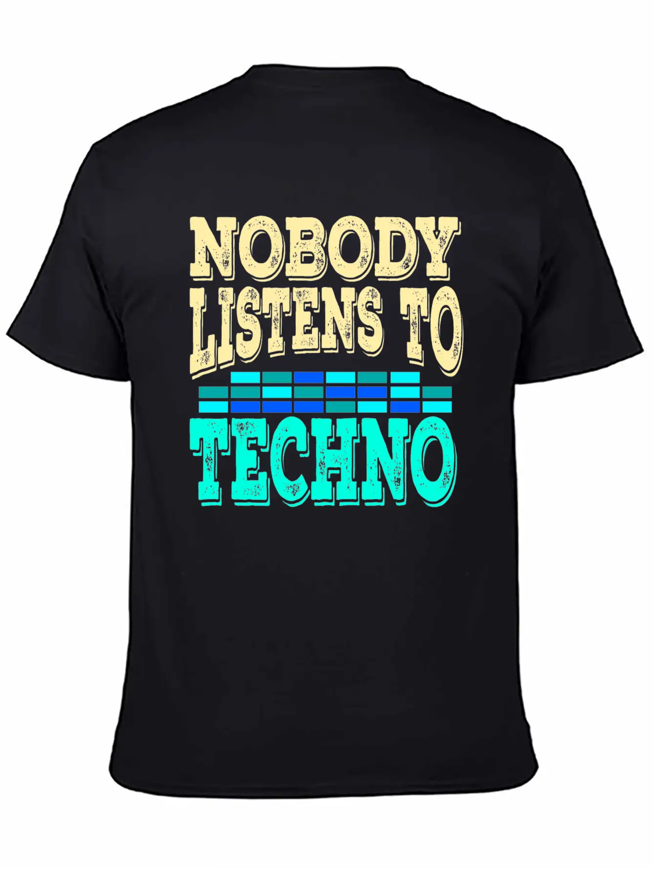 A Techno Tee For Music Lovers Saying "Nobody Stylish Everyday T-Shirt – Unisex Basic Cotton Tee
