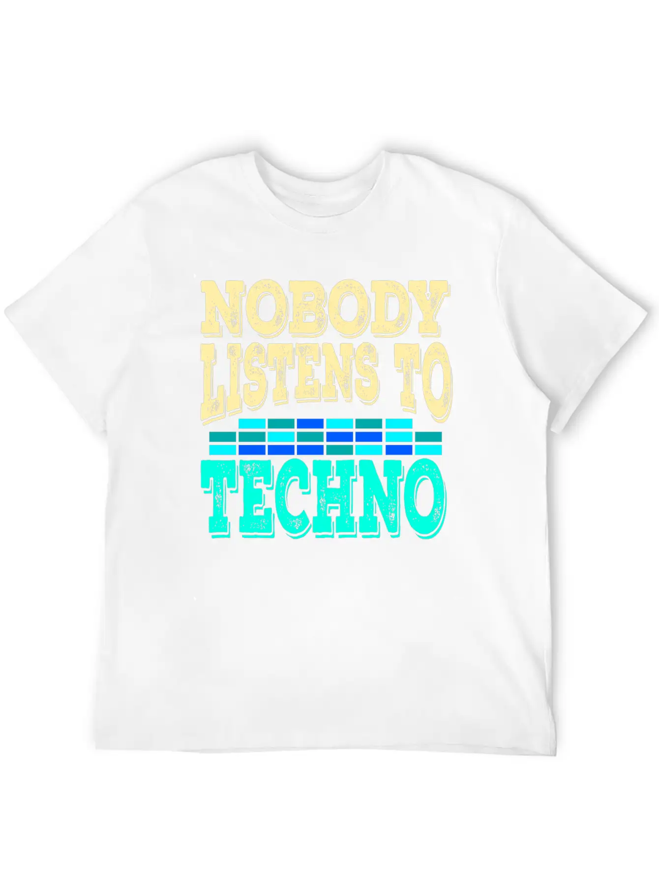 A Techno Tee For Music Lovers Saying "Nobody Stylish Everyday T-Shirt – Unisex Basic Cotton Tee
