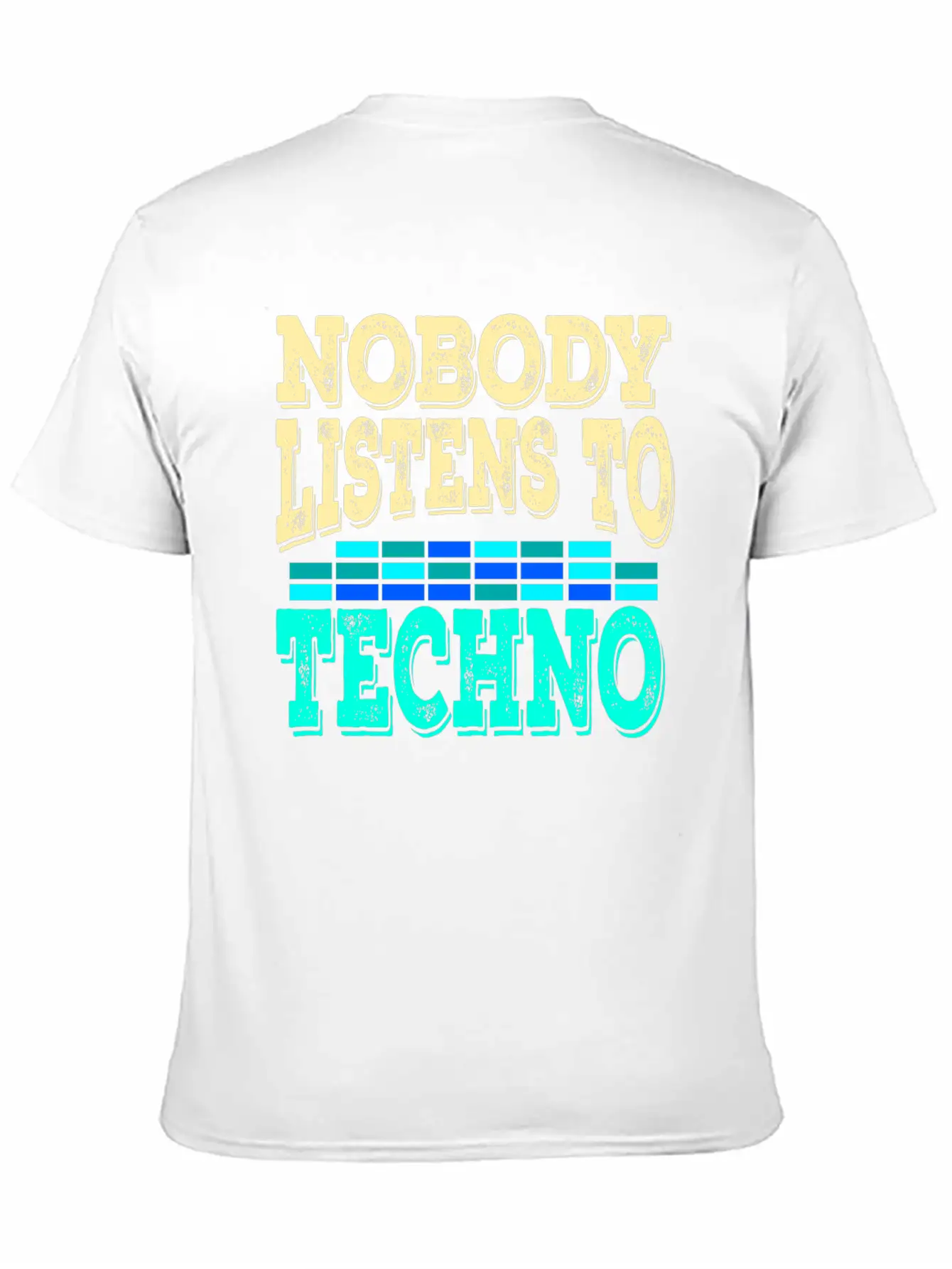 A Techno Tee For Music Lovers Saying "Nobody Stylish Everyday T-Shirt – Unisex Basic Cotton Tee