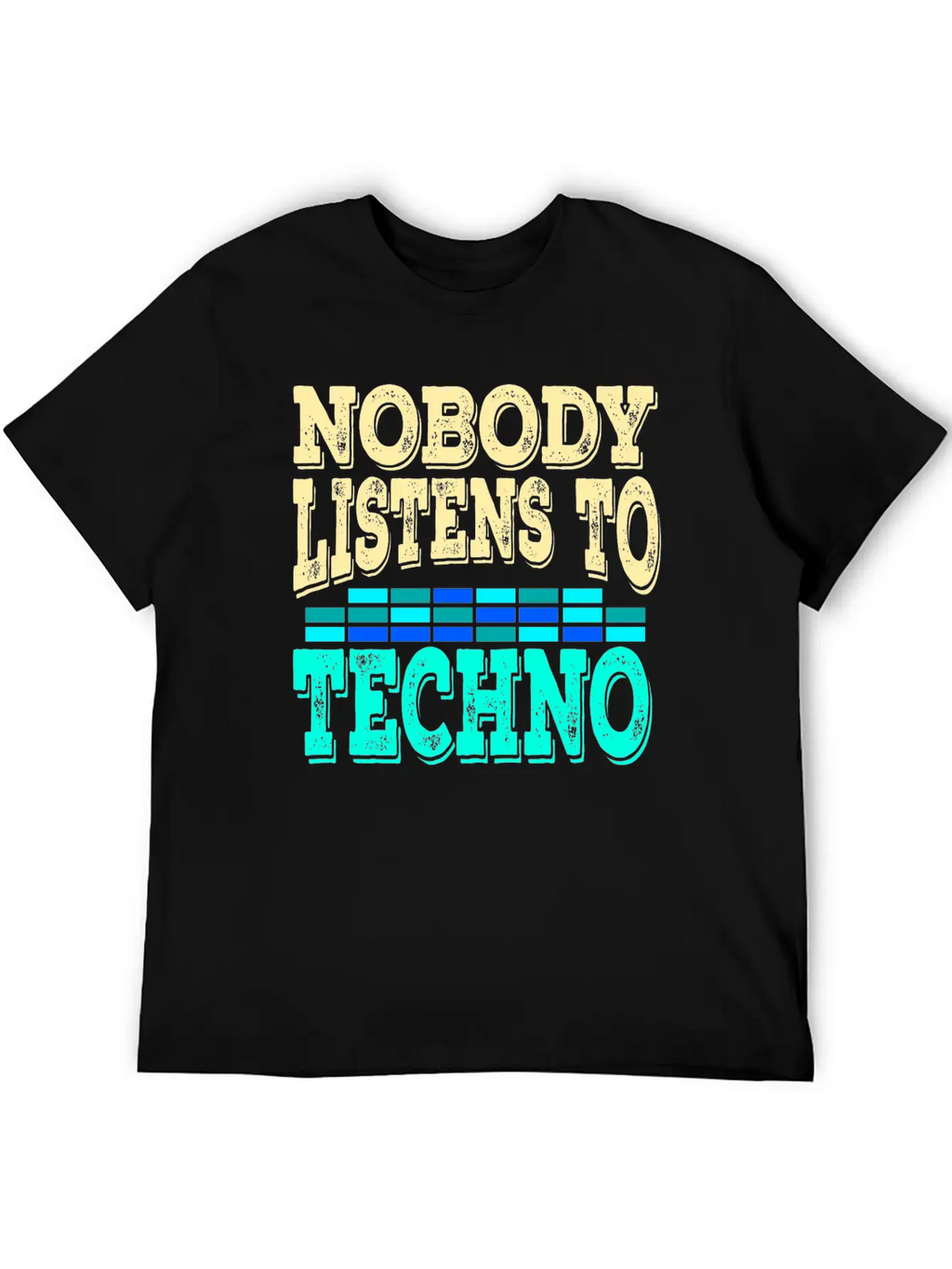 A Techno Tee For Music Lovers Saying "Nobody Stylish Everyday T-Shirt – Unisex Basic Cotton Tee