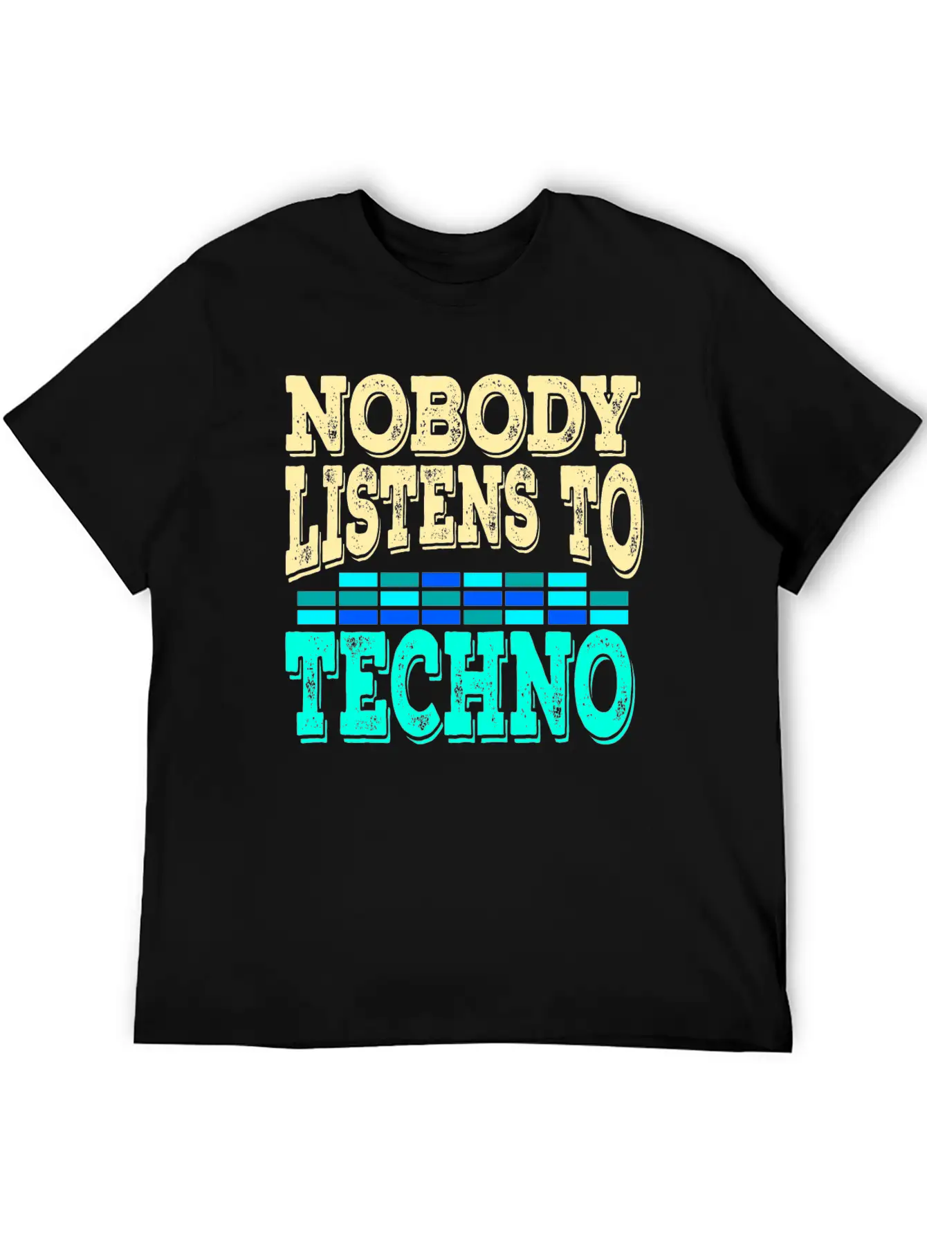 A Techno Tee For Music Lovers Saying "Nobody Stylish Everyday T-Shirt – Unisex Basic Cotton Tee