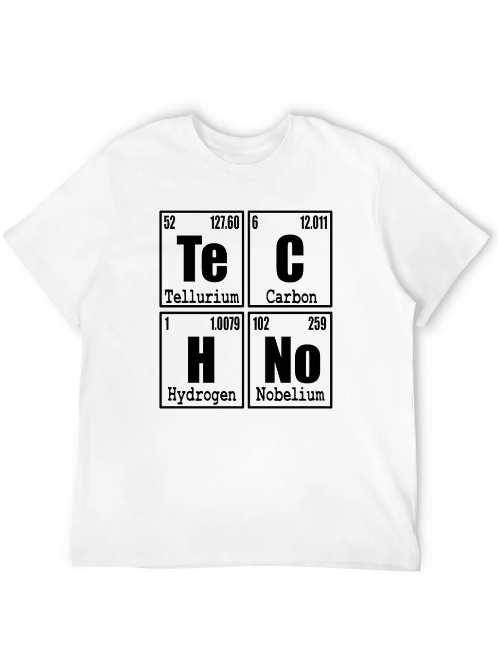 A Techno Tee For Music Lovers Saying "Te Classic Cotton Tee – Unisex Comfort For Any Season