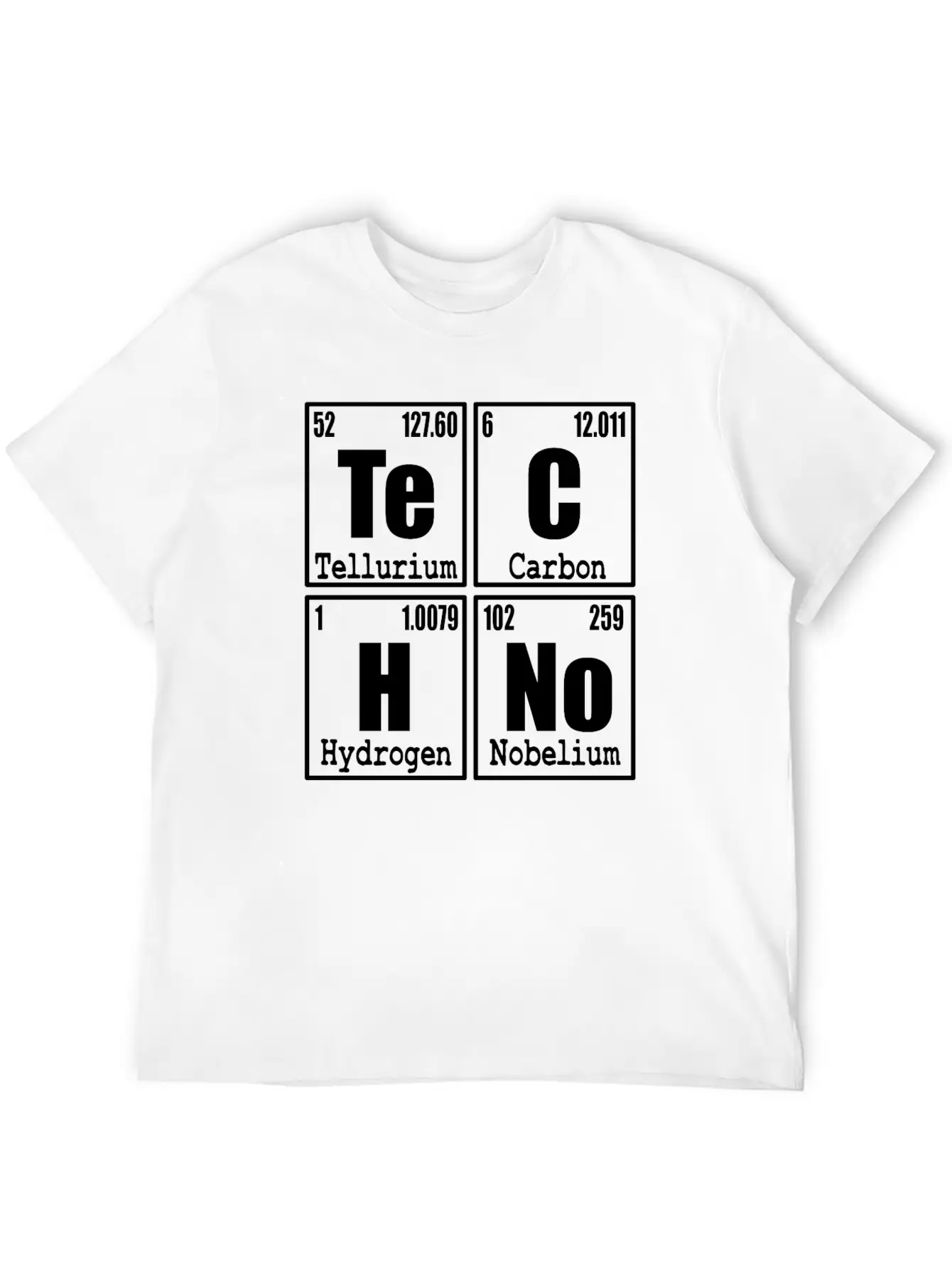 A Techno Tee For Music Lovers Saying "Te Classic Cotton Tee – Unisex Comfort For Any Season