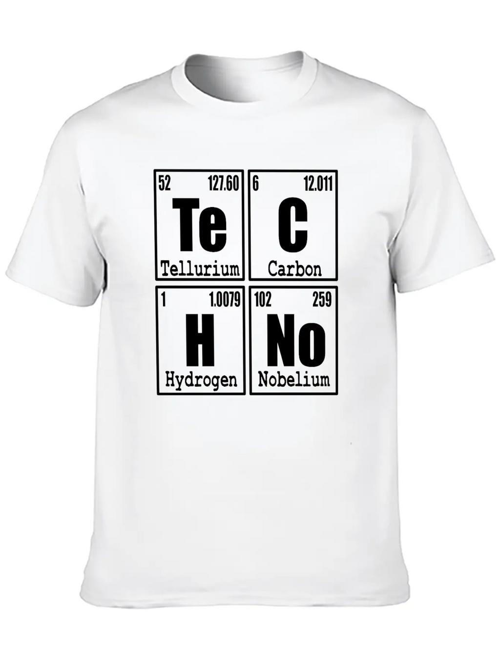 A Techno Tee For Music Lovers Saying "Te Classic Cotton Tee – Unisex Comfort For Any Season