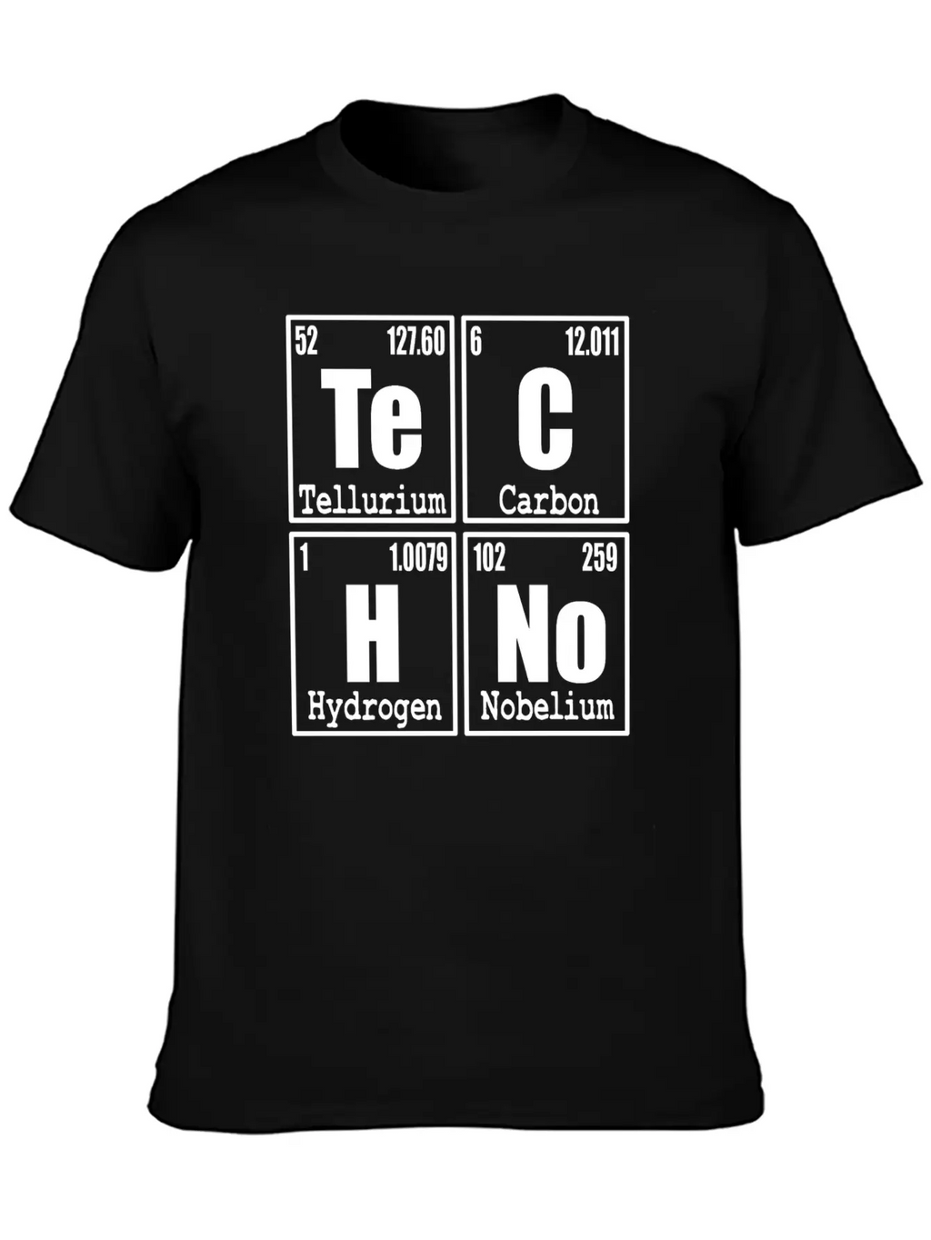 A Techno Tee For Music Lovers Saying "Te Classic Cotton Tee – Unisex Comfort For Any Season