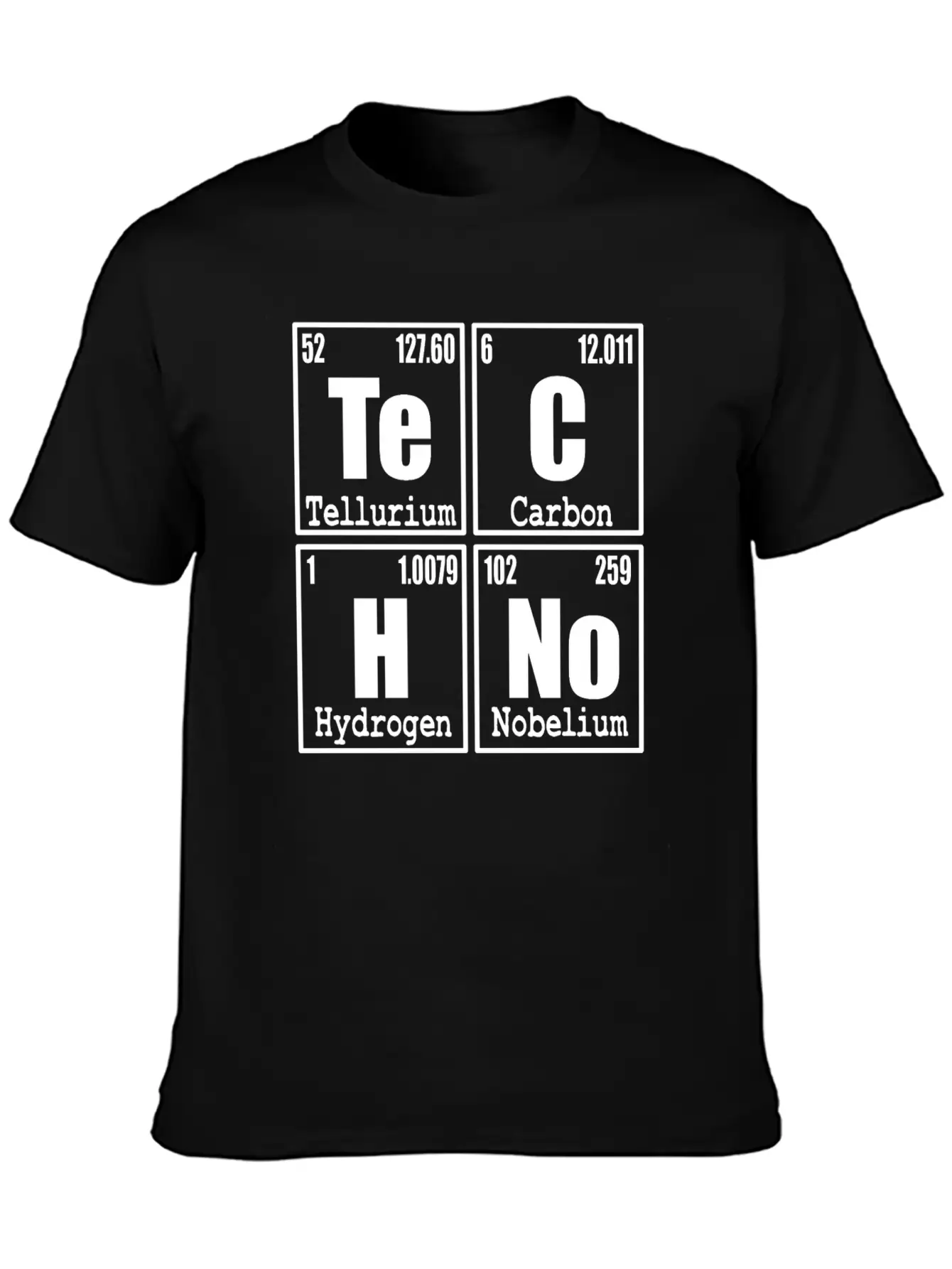 A Techno Tee For Music Lovers Saying "Te Classic Cotton Tee – Unisex Comfort For Any Season