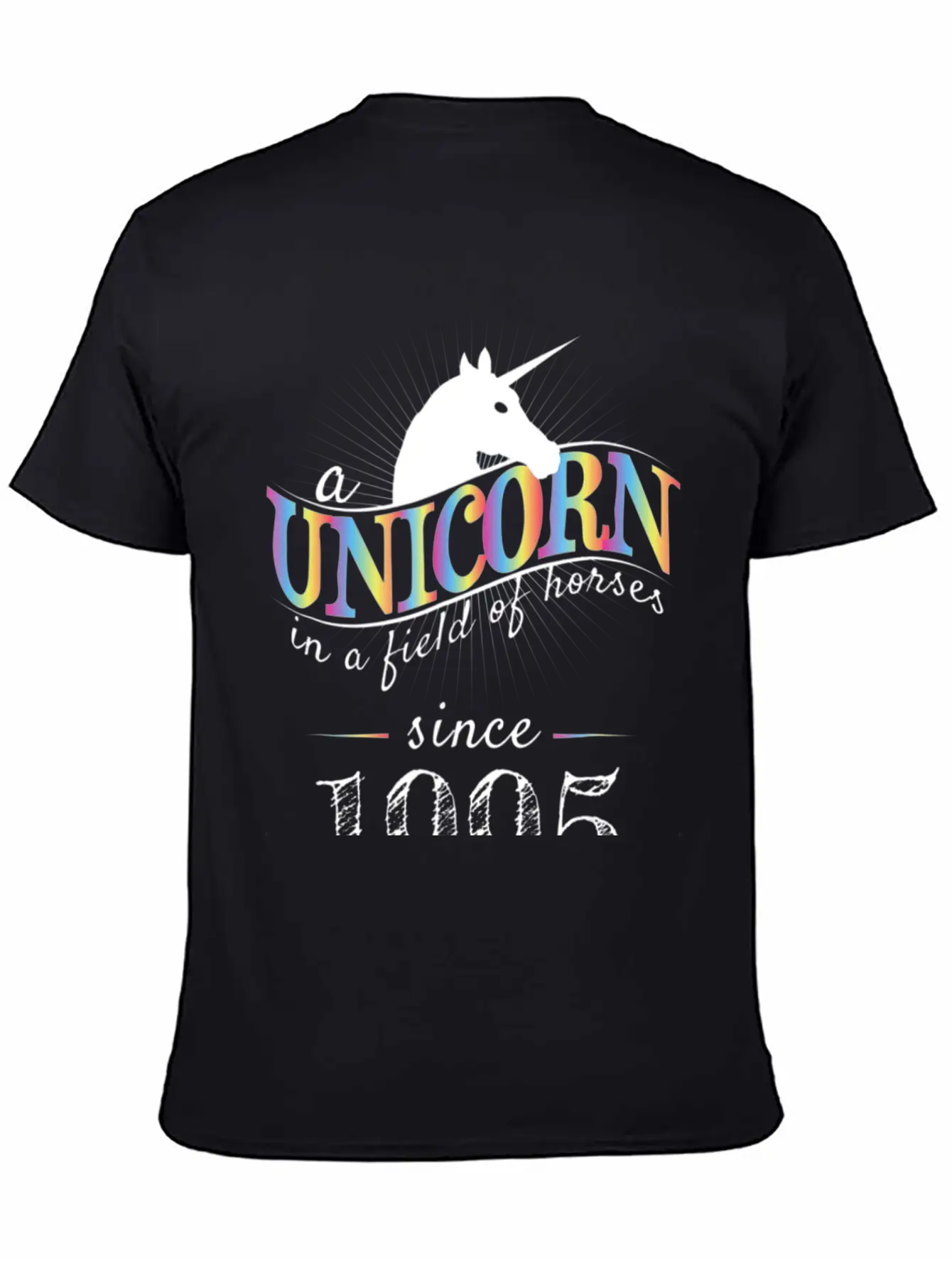 A Unicorn In A Field Of Horses Since 1995 Birthday Relaxed Everyday Tee – Lightweight And Durable Cotton