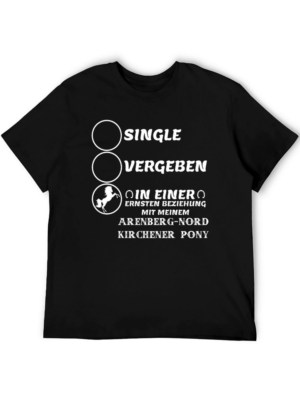 Single Vergeben Horse T-Shirt