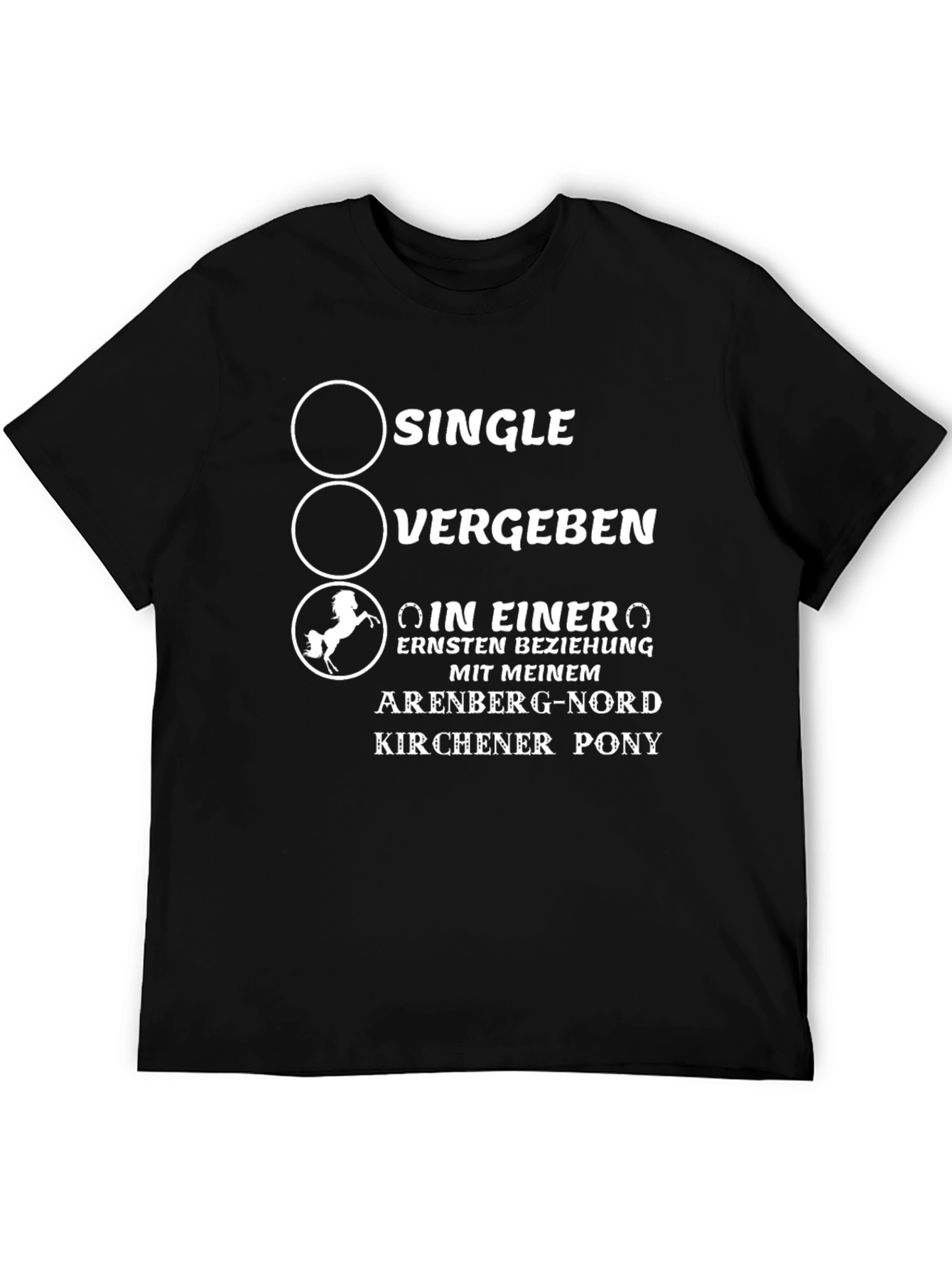 Single Vergeben Horse T-Shirt