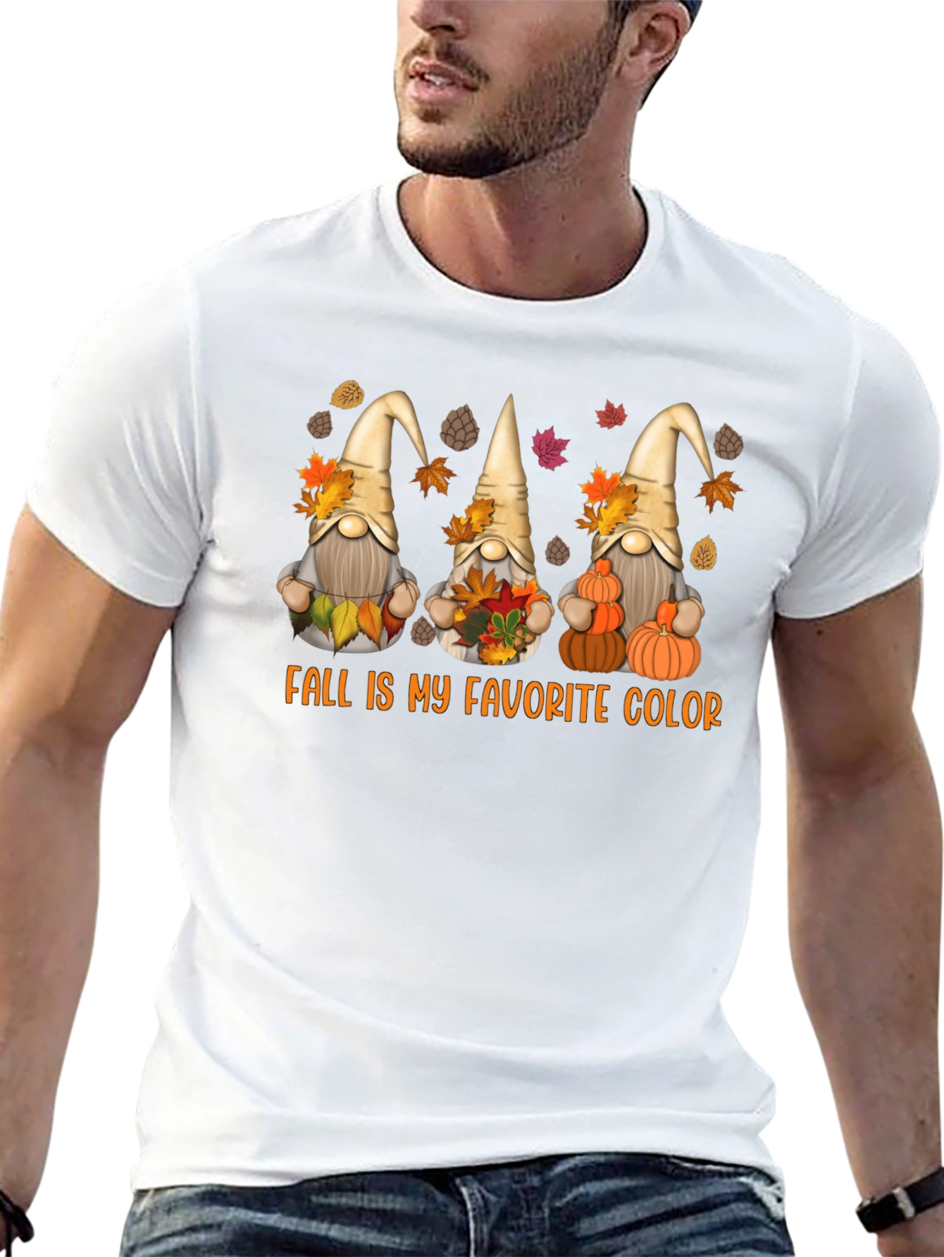 Fall Gnomes T-Shirt - My Favorite Color