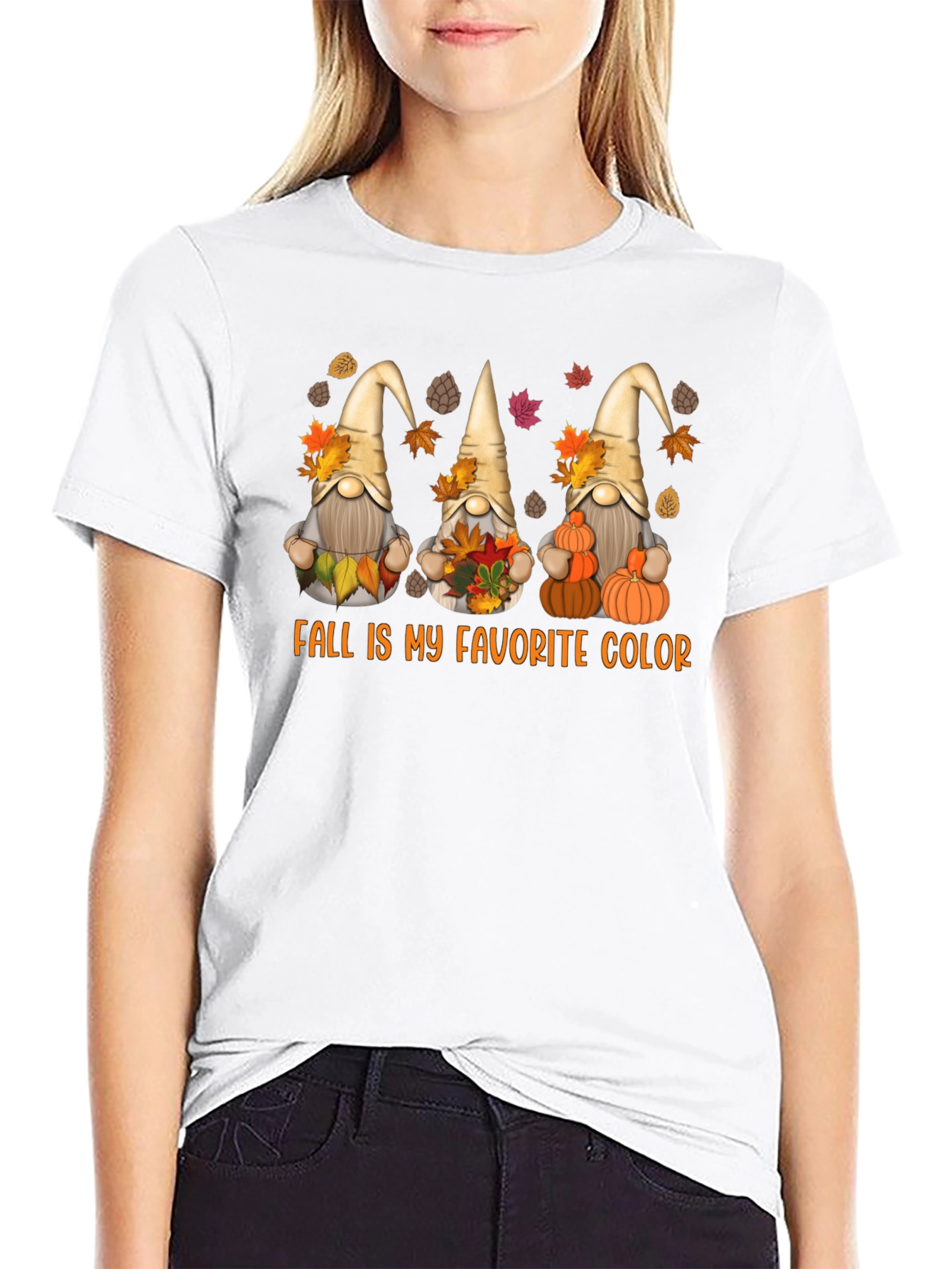 Fall Gnomes T-Shirt - My Favorite Color