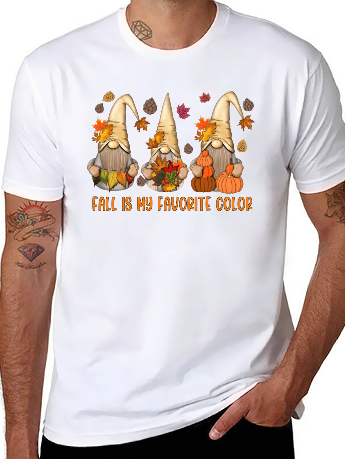 Fall Gnomes T-Shirt - My Favorite Color
