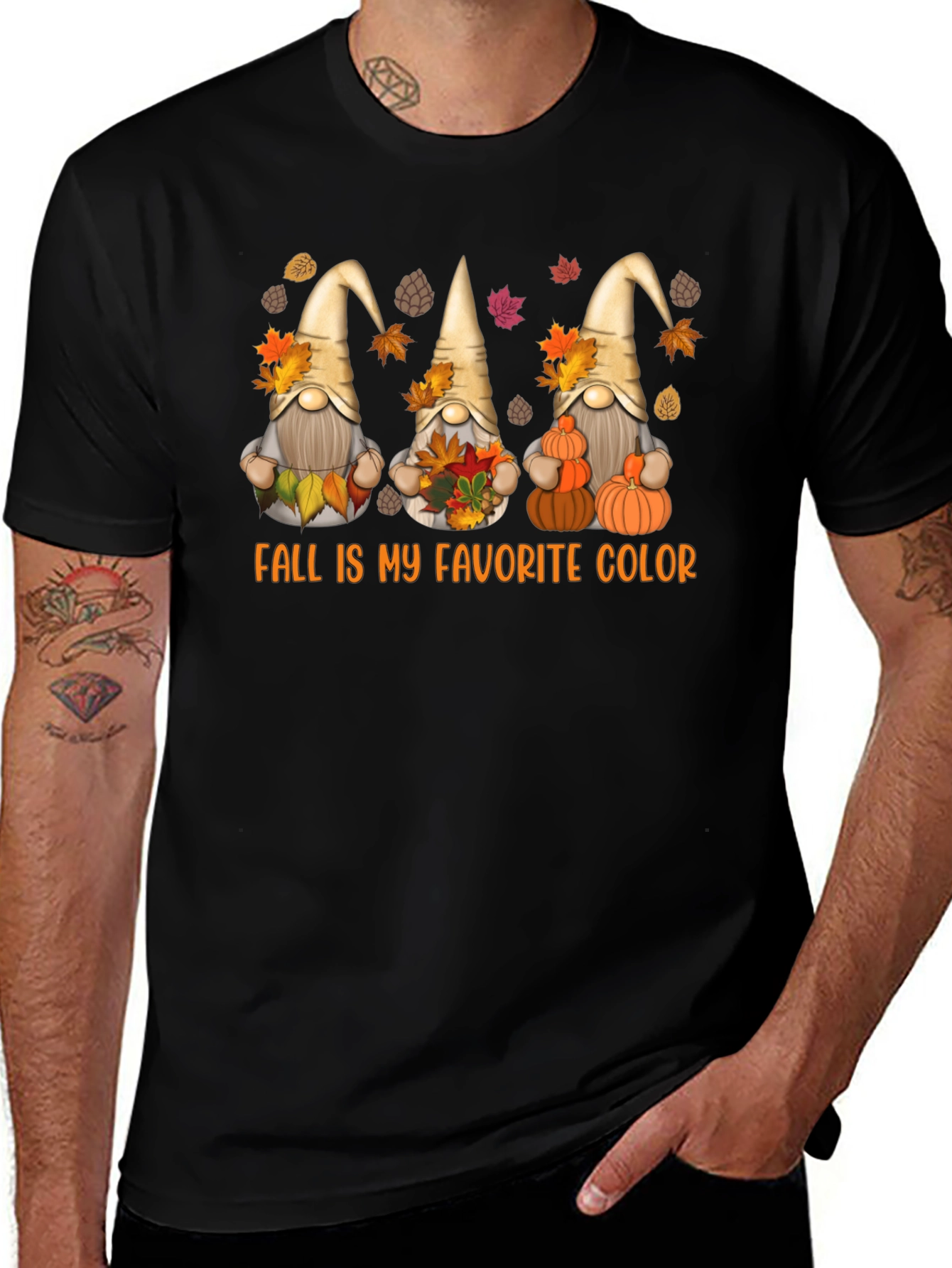 Fall Gnomes T-Shirt - My Favorite Color
