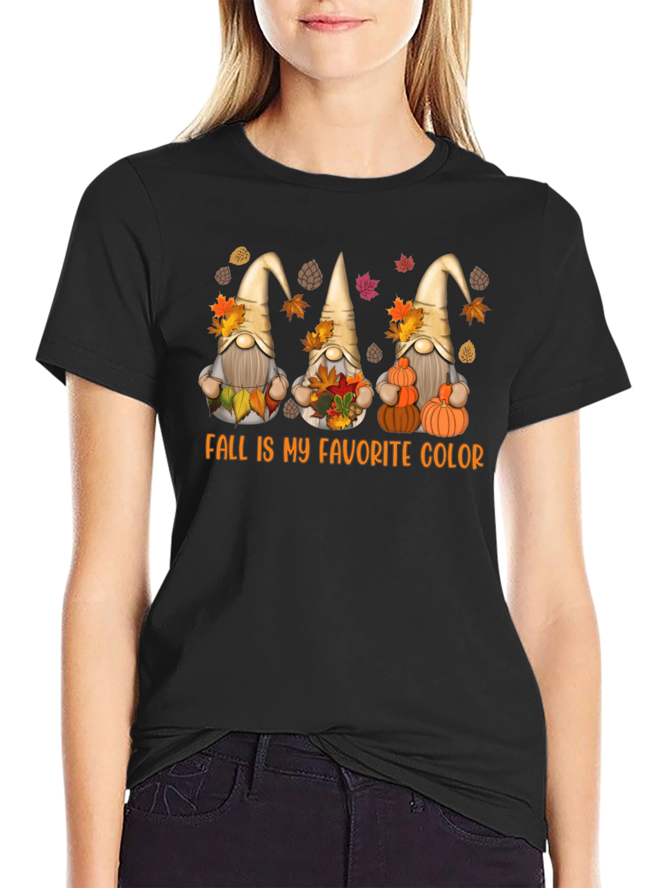 Fall Gnomes T-Shirt - My Favorite Color