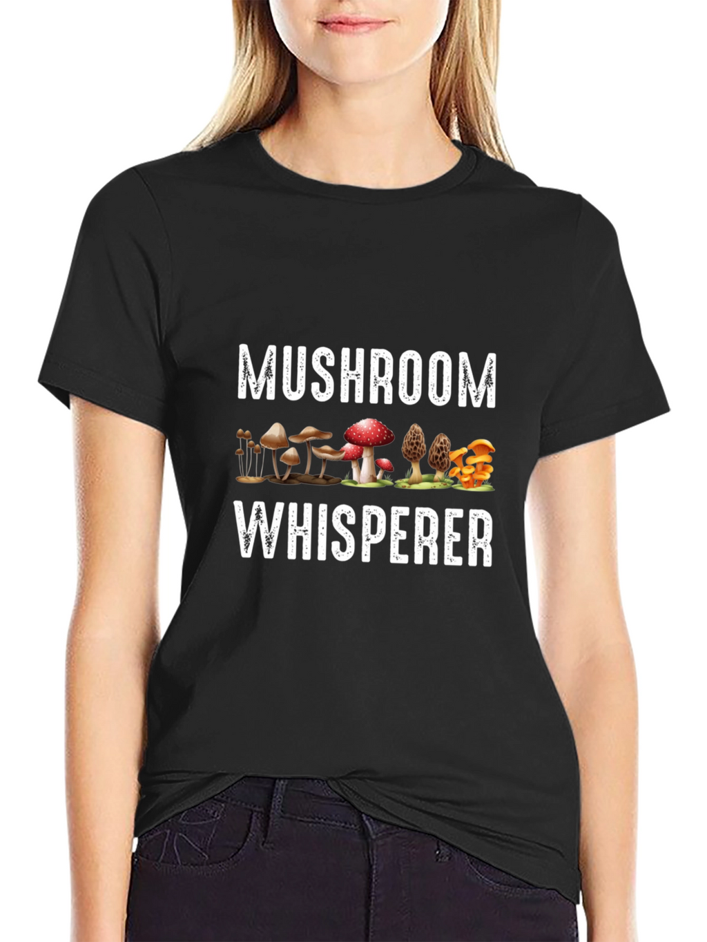Mushroom Whisperer Graphic T-Shirt