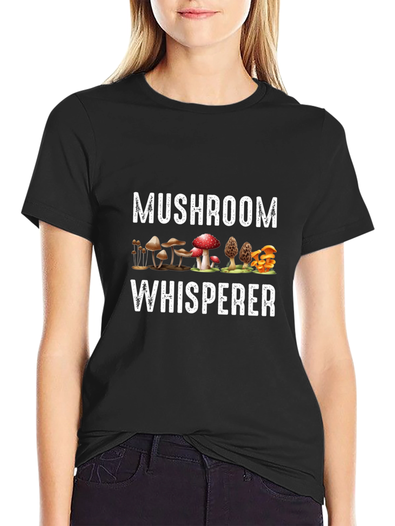 Mushroom Whisperer Graphic T-Shirt