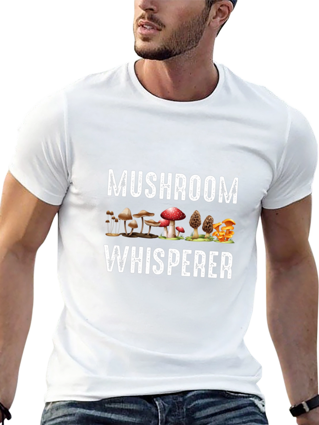 Mushroom Whisperer Graphic T-Shirt