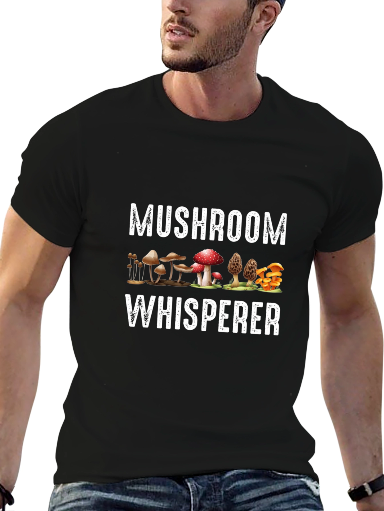 Mushroom Whisperer Graphic T-Shirt