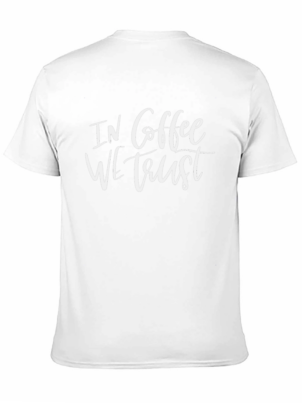 In Coffee We Trust Graphic T-Shirt