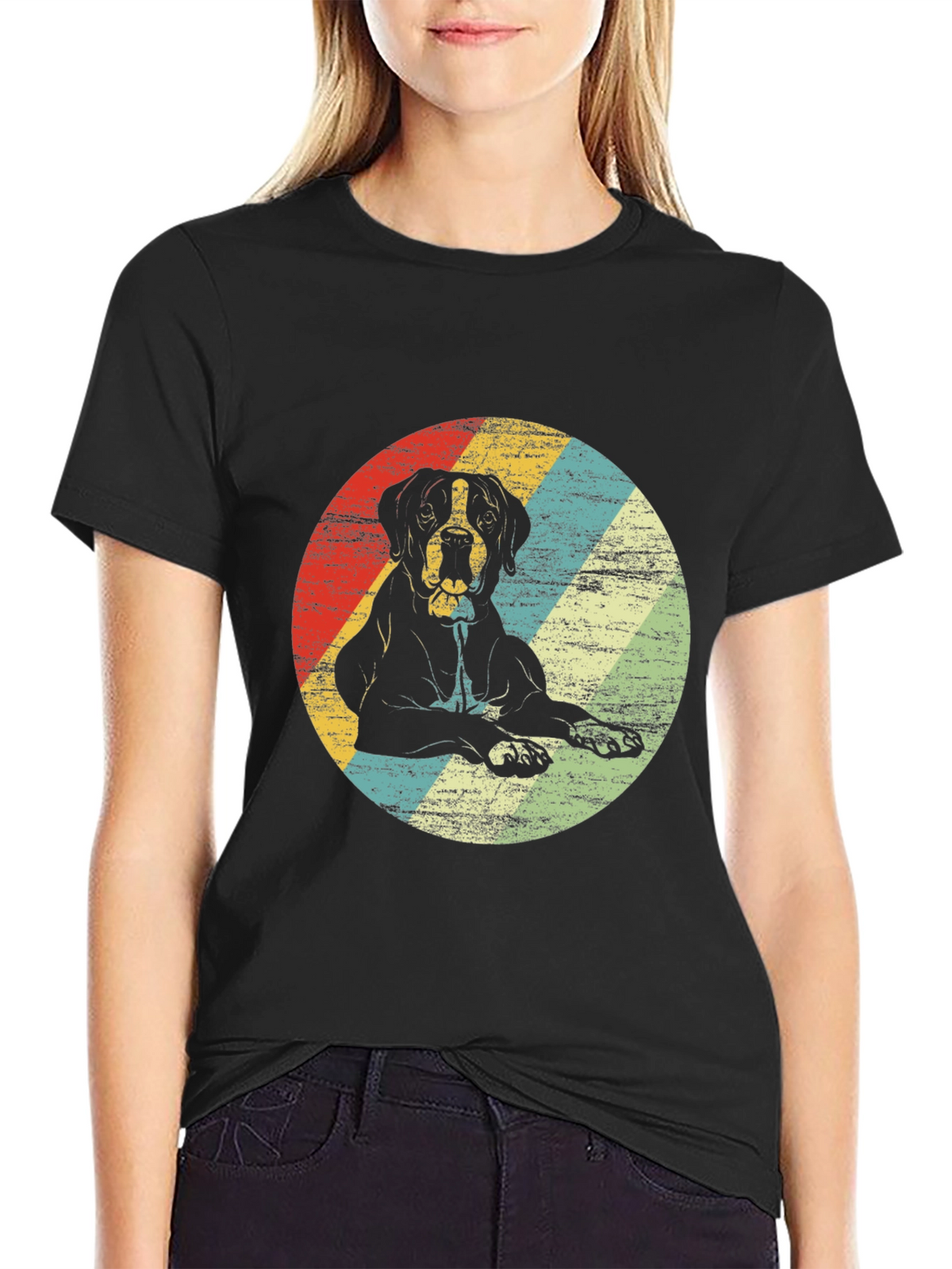 Retro Dog T-Shirt - Vintage Style