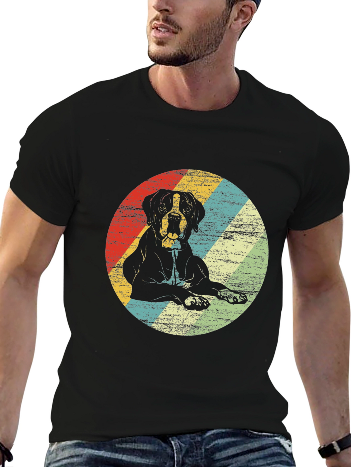 Retro Dog T-Shirt - Vintage Style