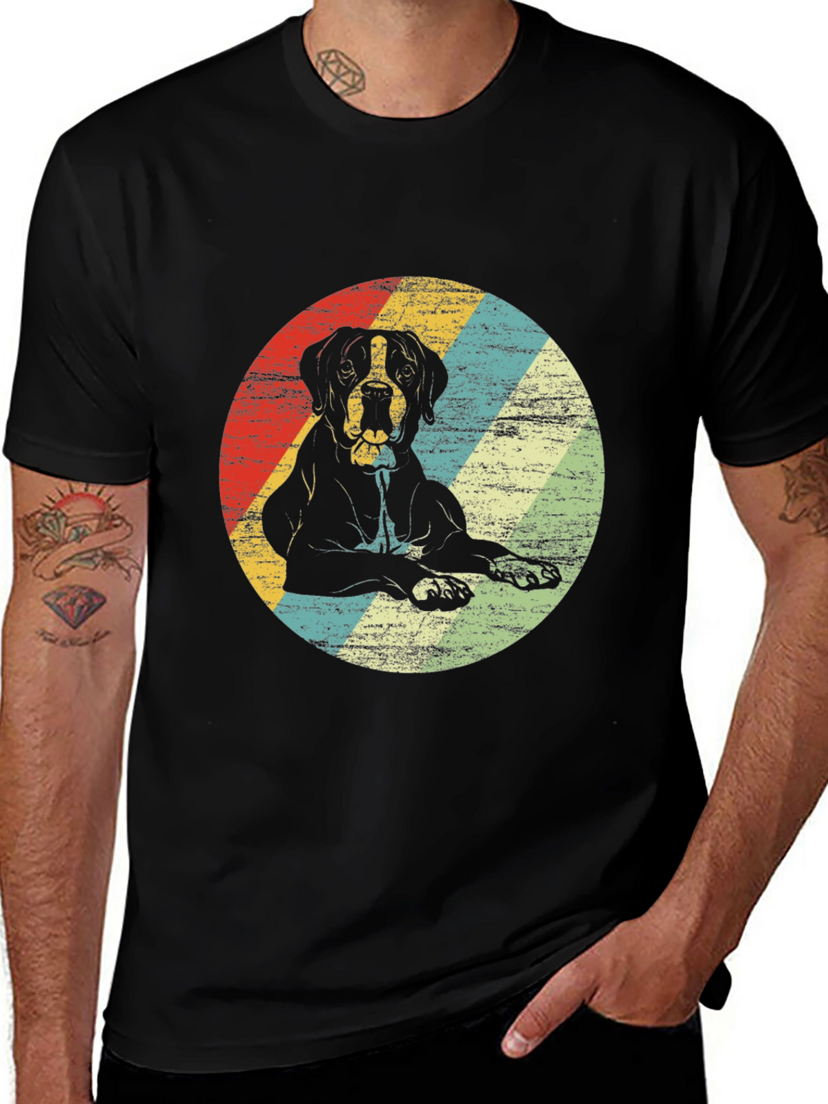 Retro Dog T-Shirt - Vintage Style