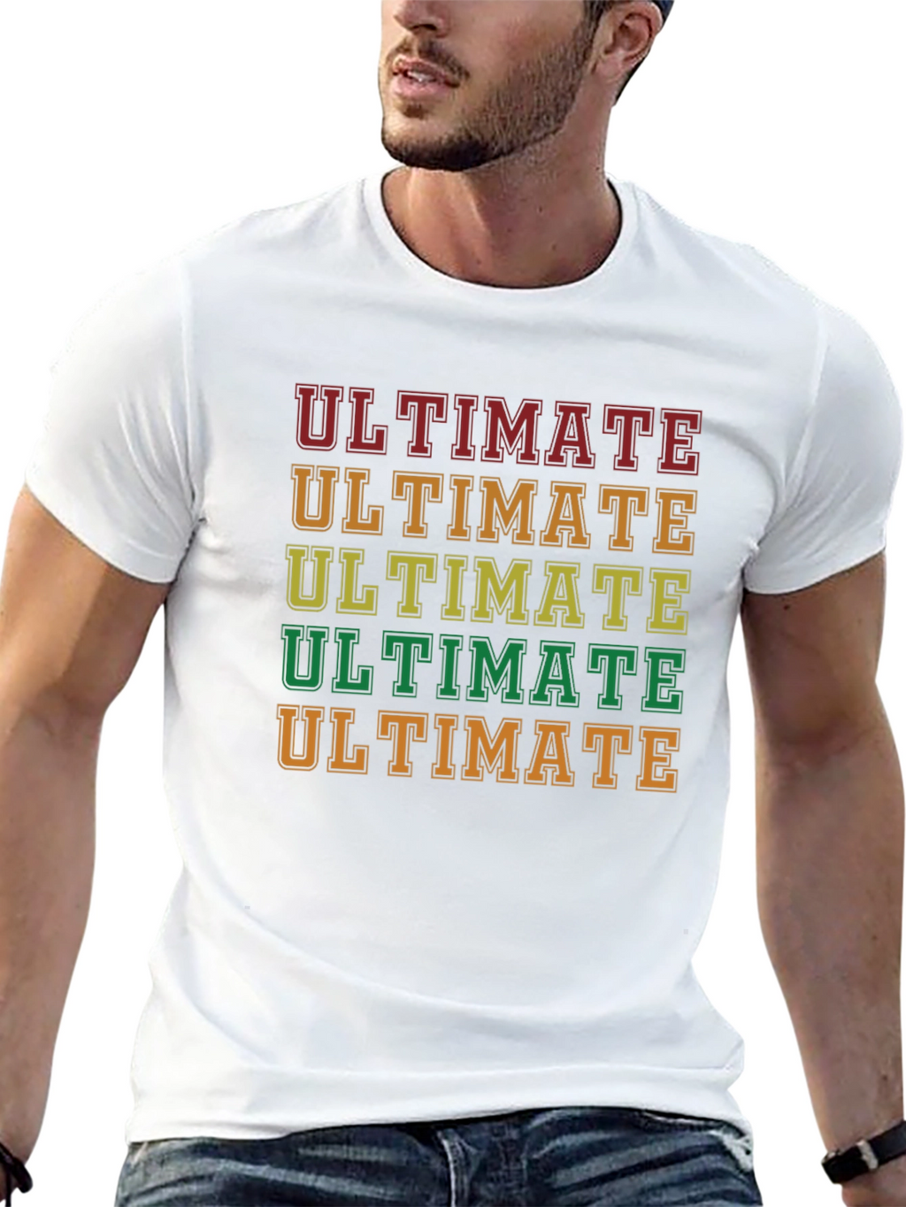 Ultimate Retro Graphic Print T-Shirt