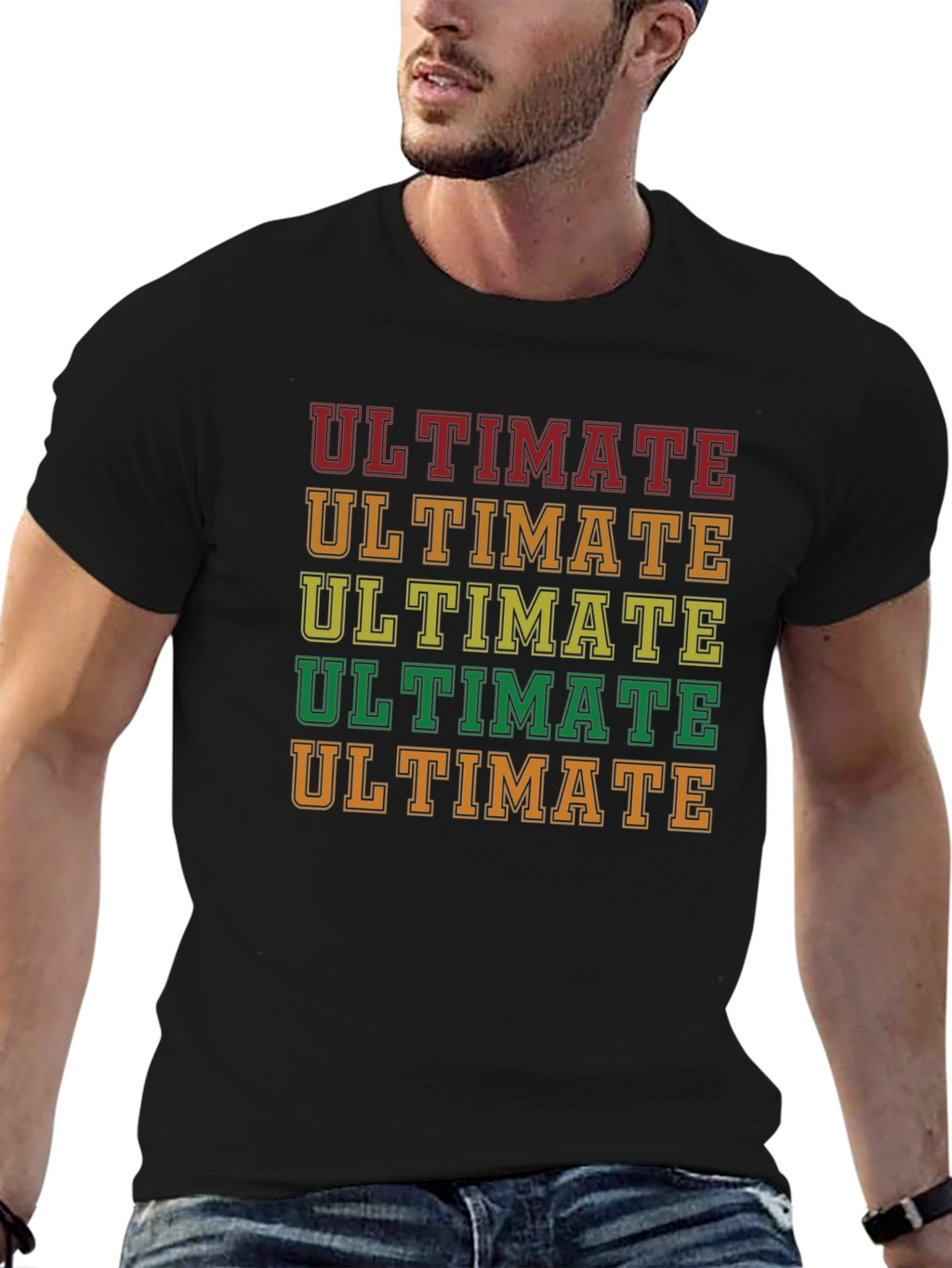 Ultimate Retro Graphic Print T-Shirt