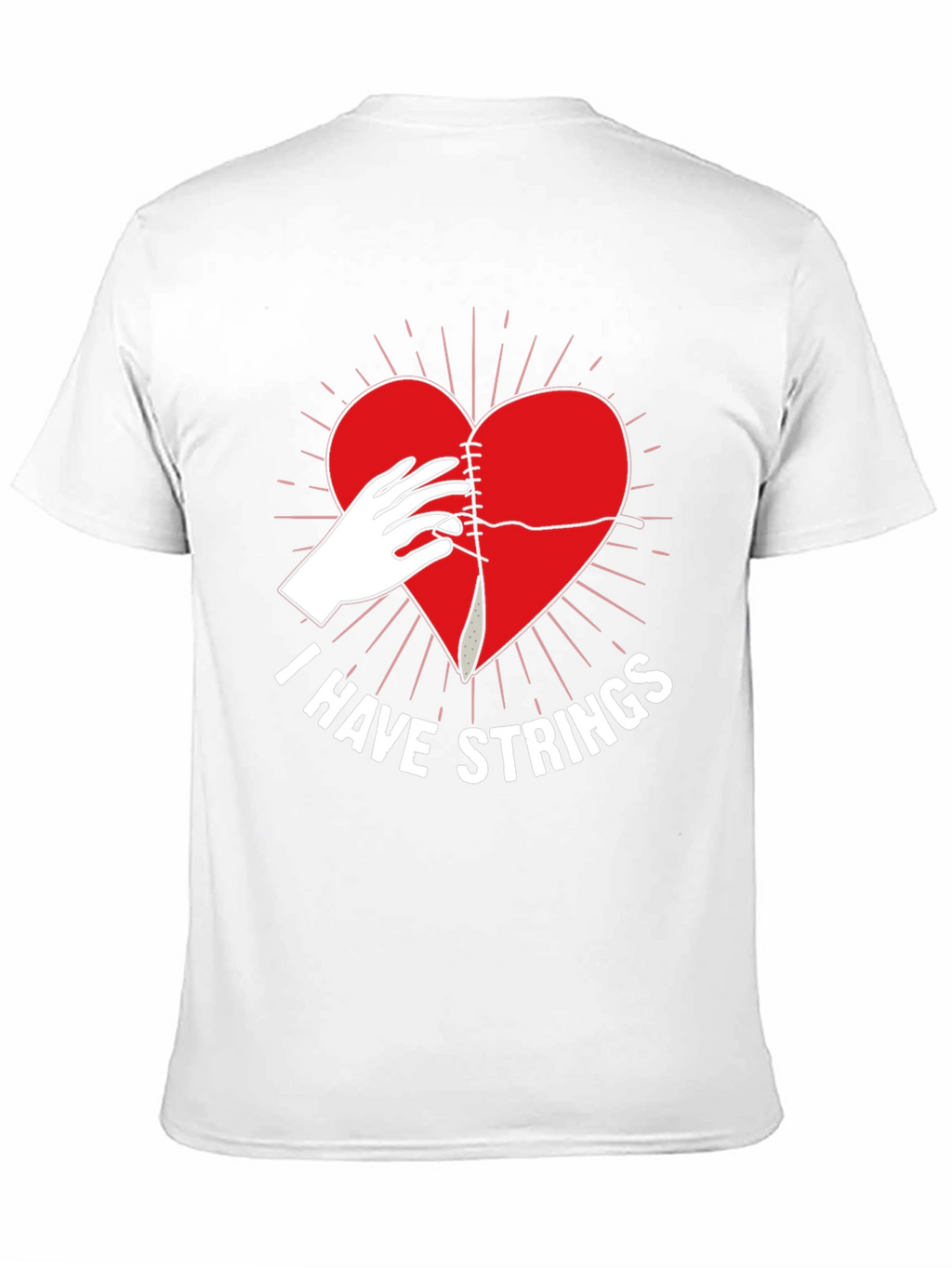 I Have Strings Graphic T-Shirt - Sewn Heart