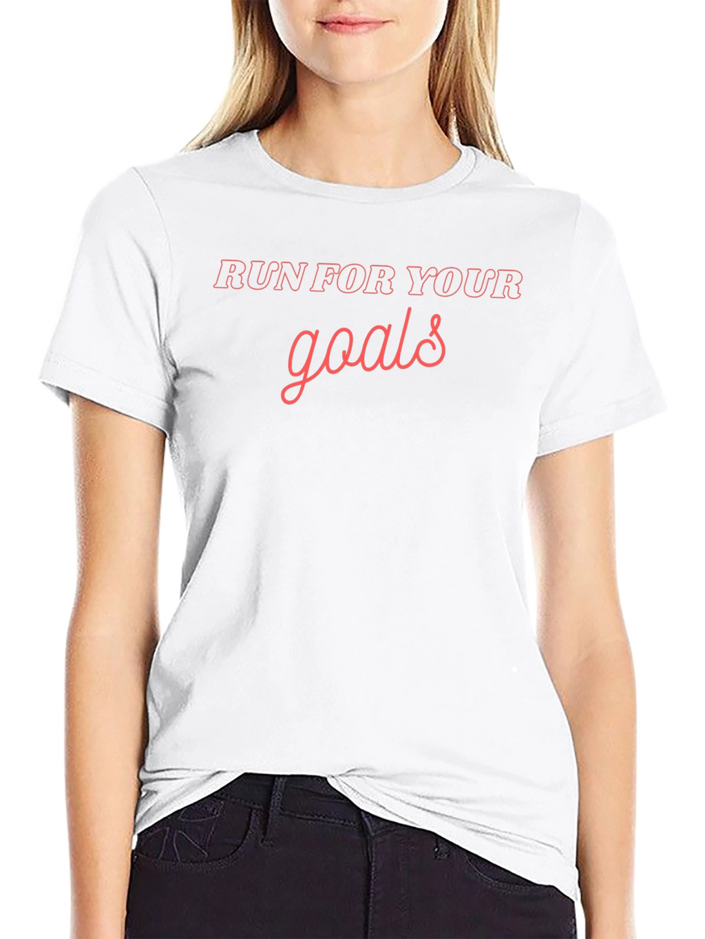 Run For Your Goals Graphic Tee
