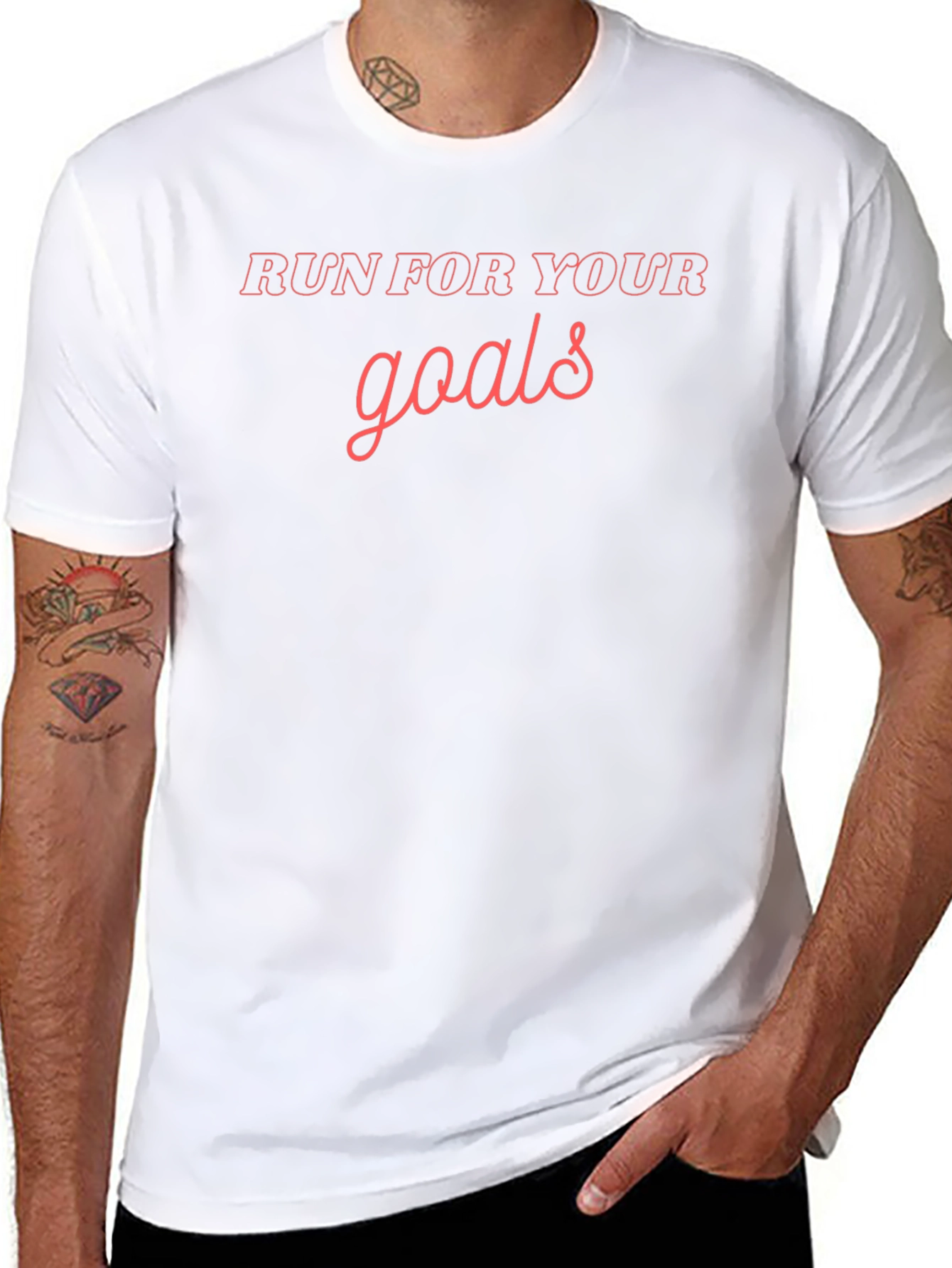 Run For Your Goals Graphic Tee