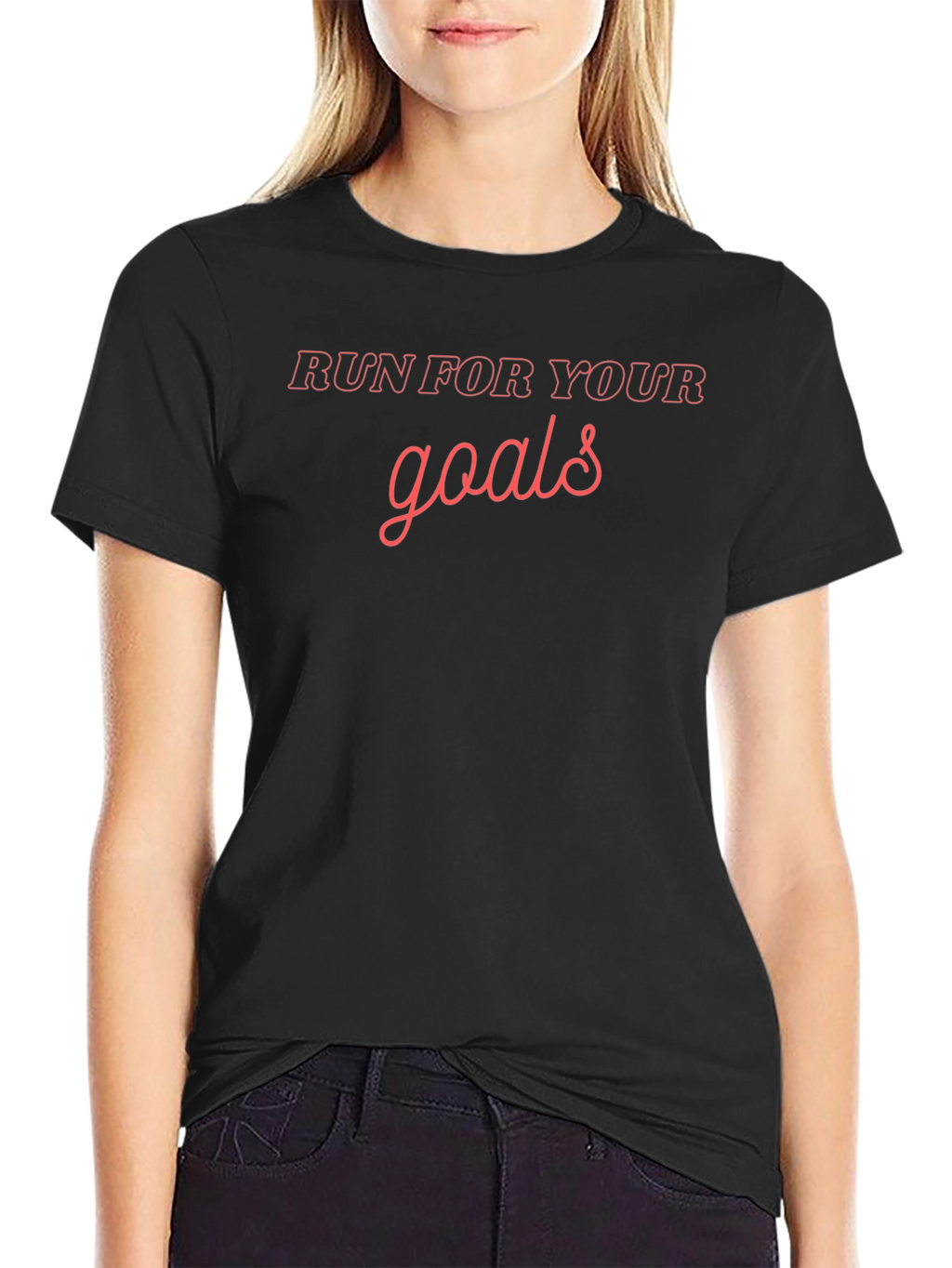 Run For Your Goals Graphic Tee