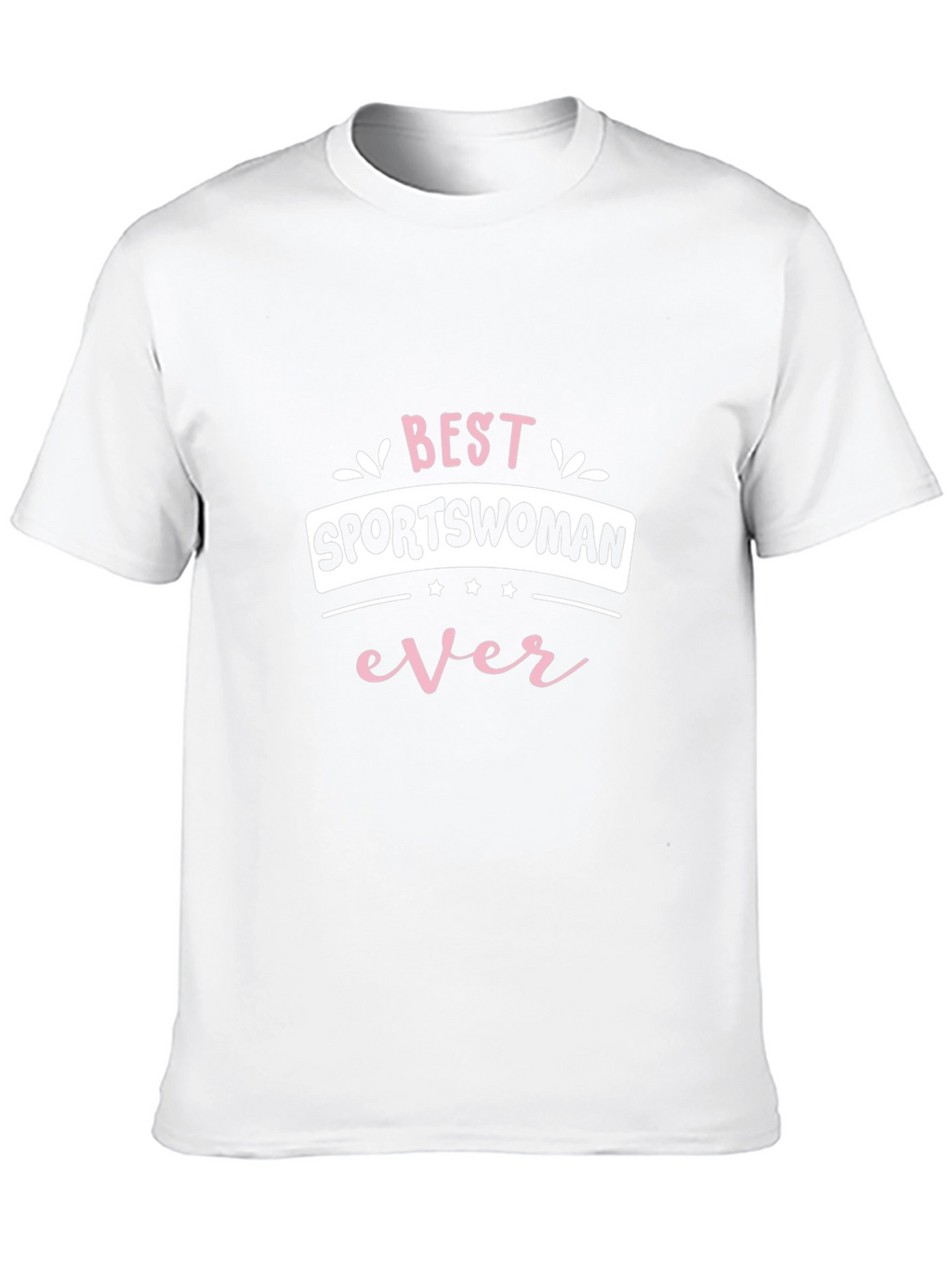 Best Sportswoman Ever T-Shirt - Black