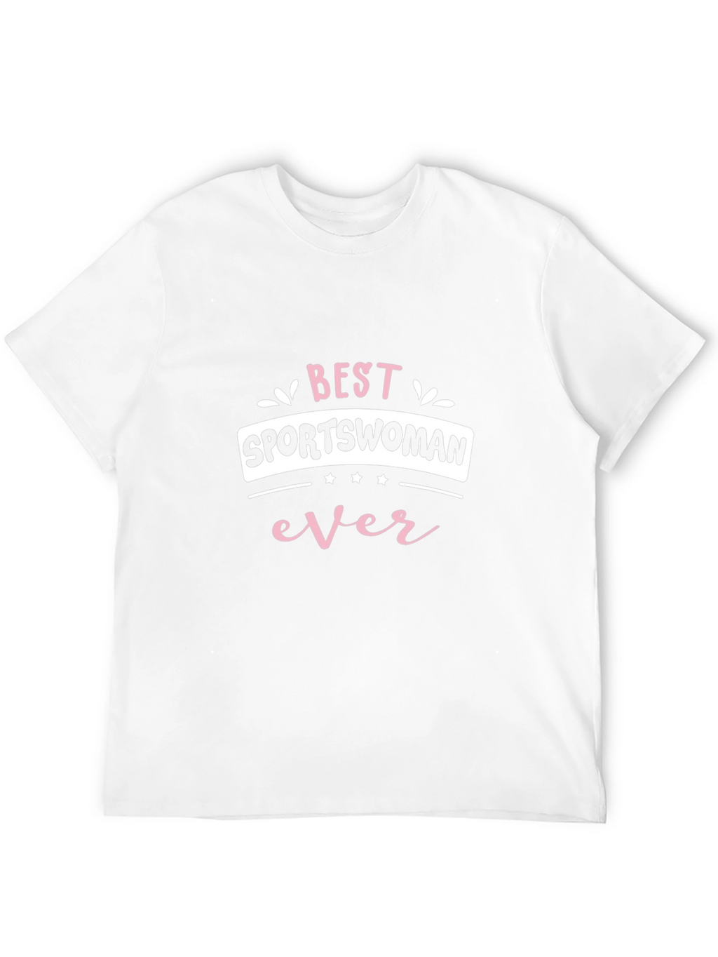 Best Sportswoman Ever T-Shirt - Black