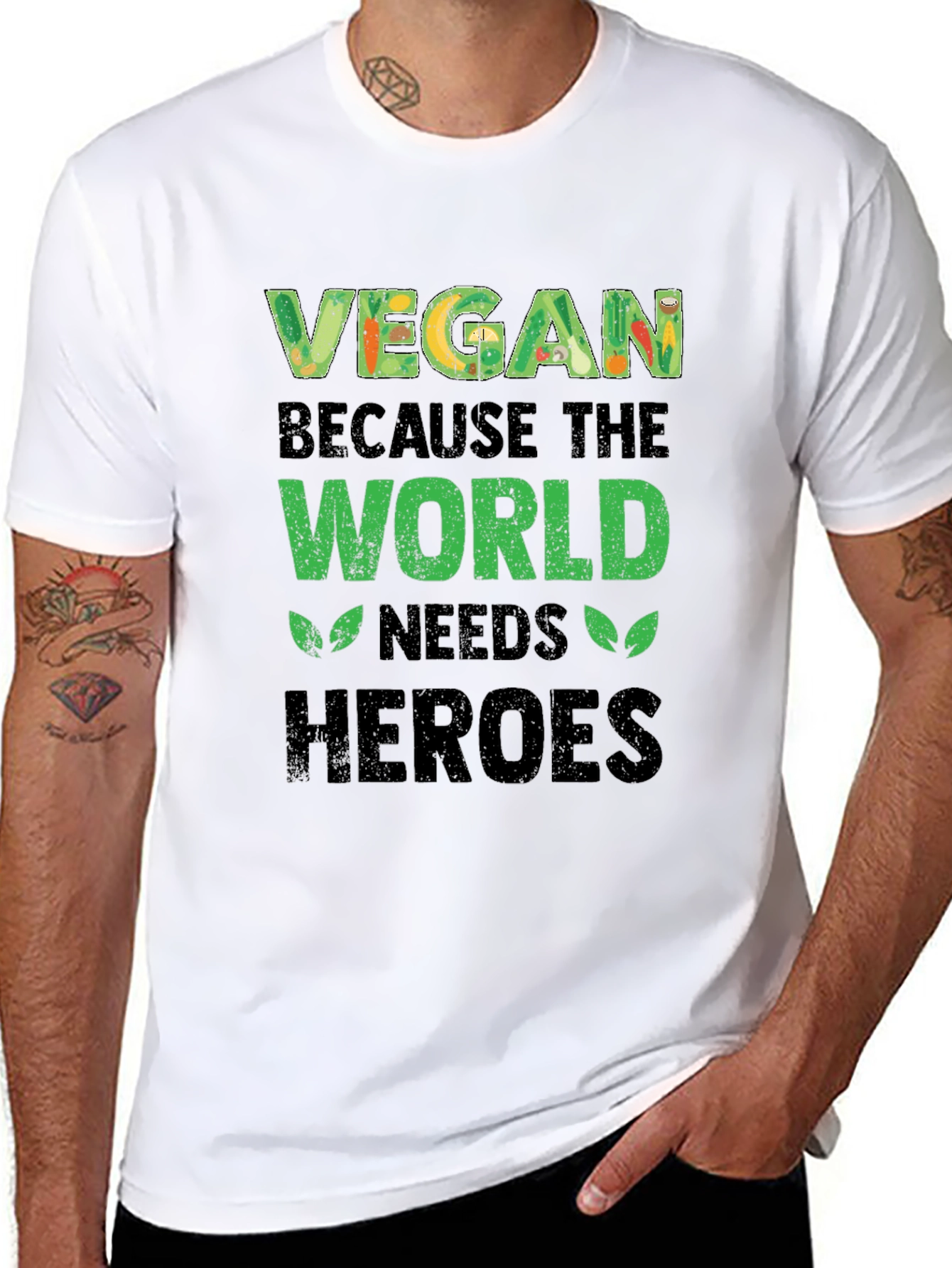 Vegan Heroes Graphic Tee