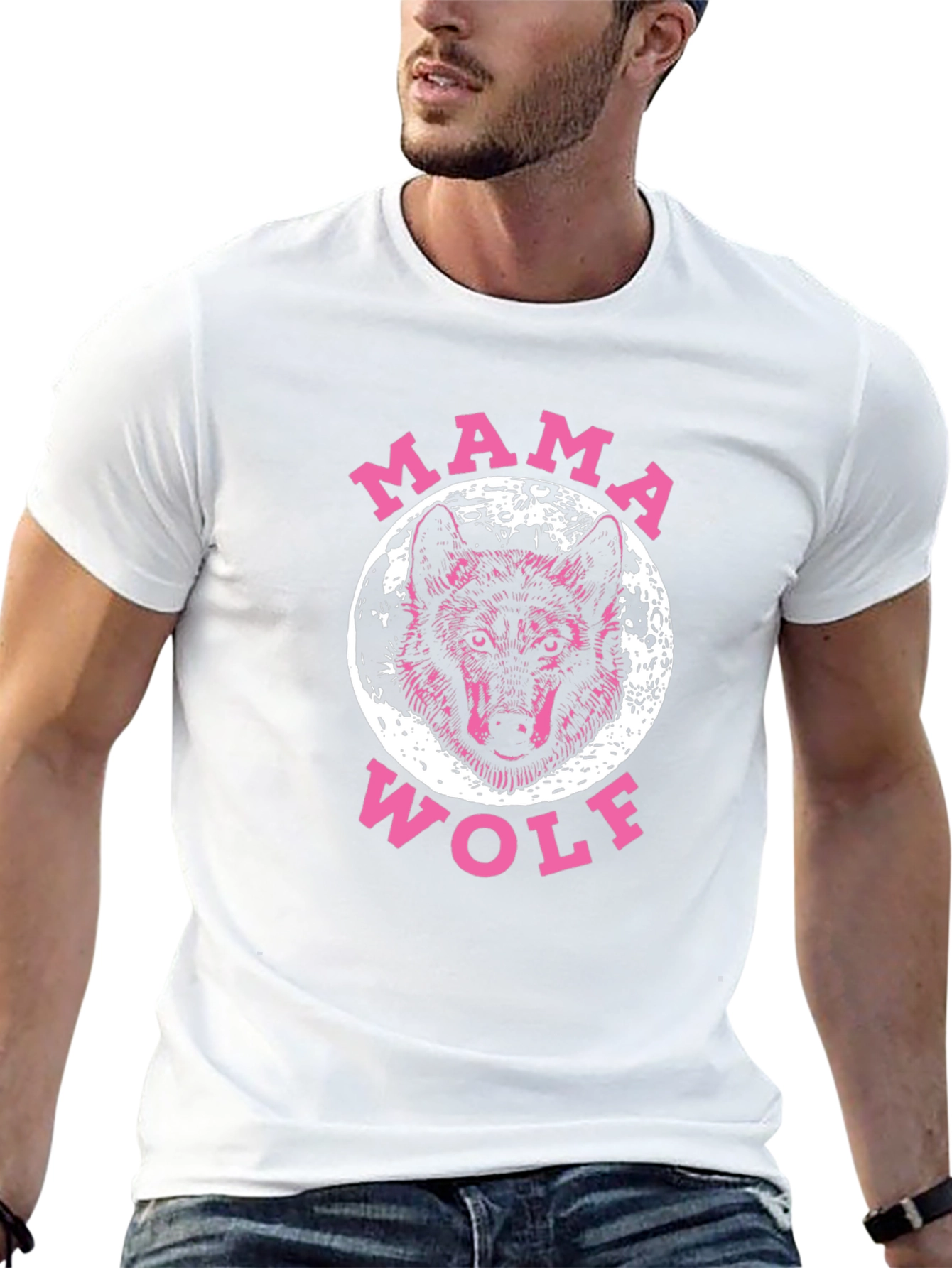 Mama Wolf Graphic T-Shirt
