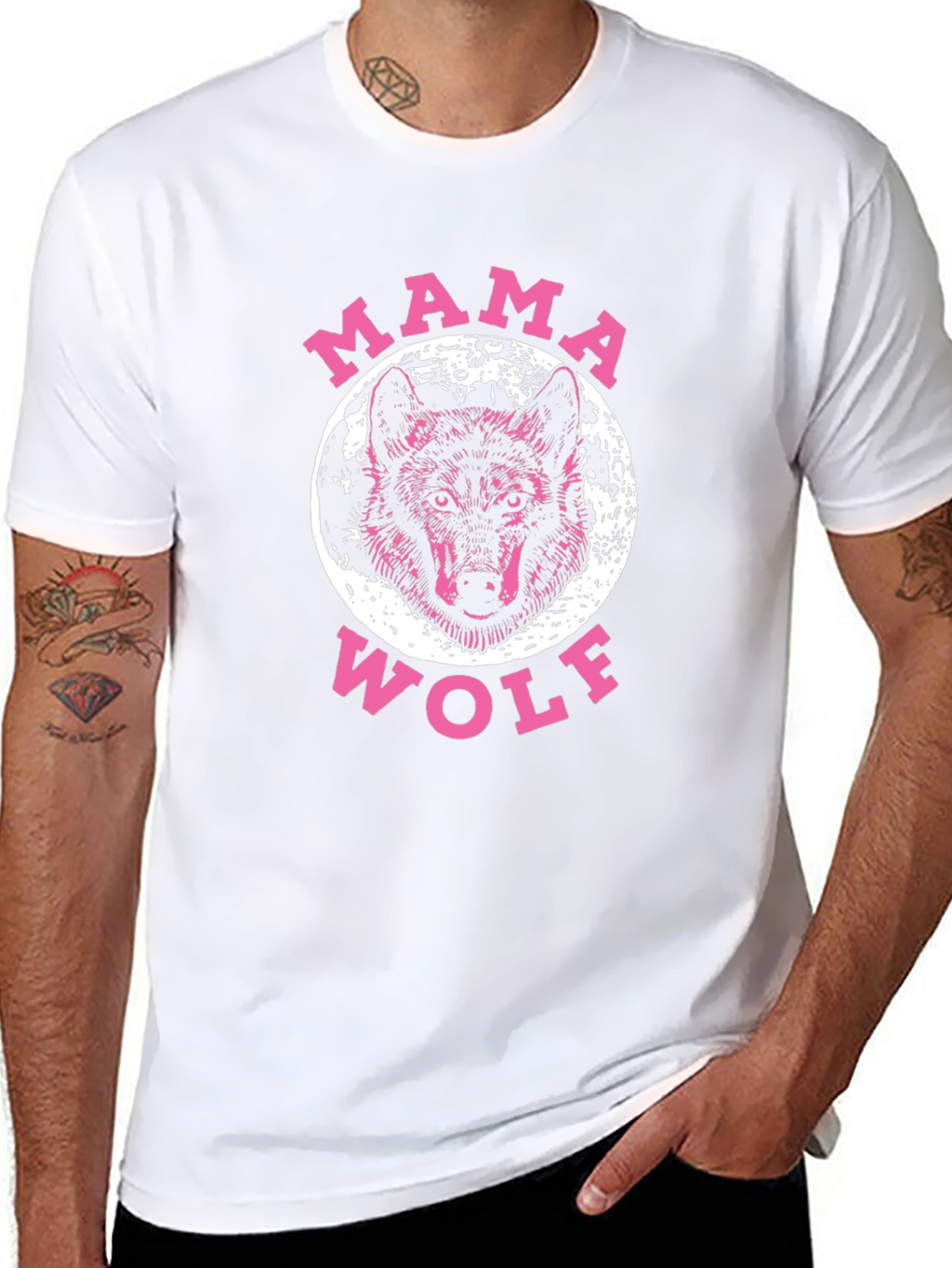Mama Wolf Graphic T-Shirt