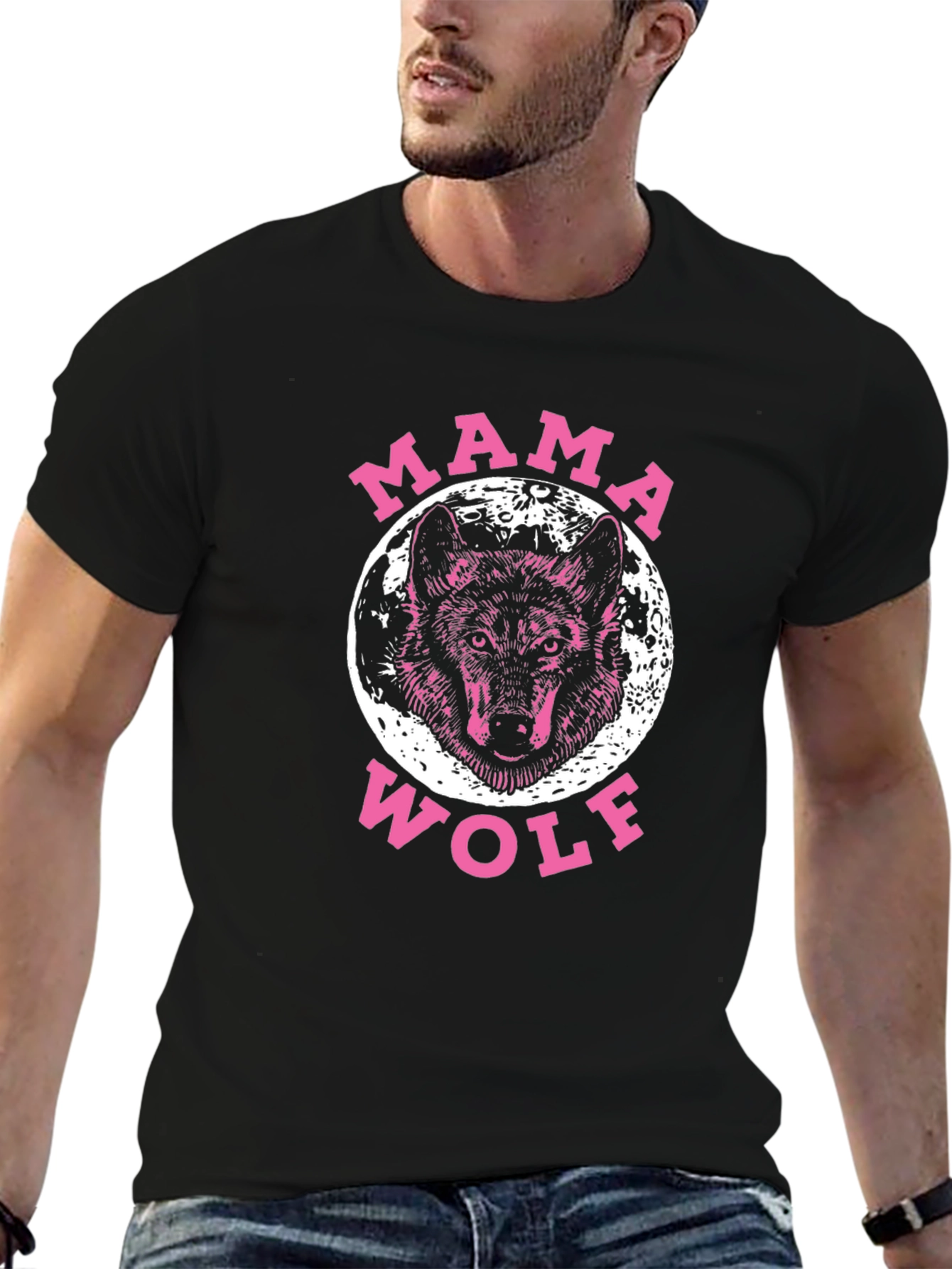 Mama Wolf Graphic T-Shirt