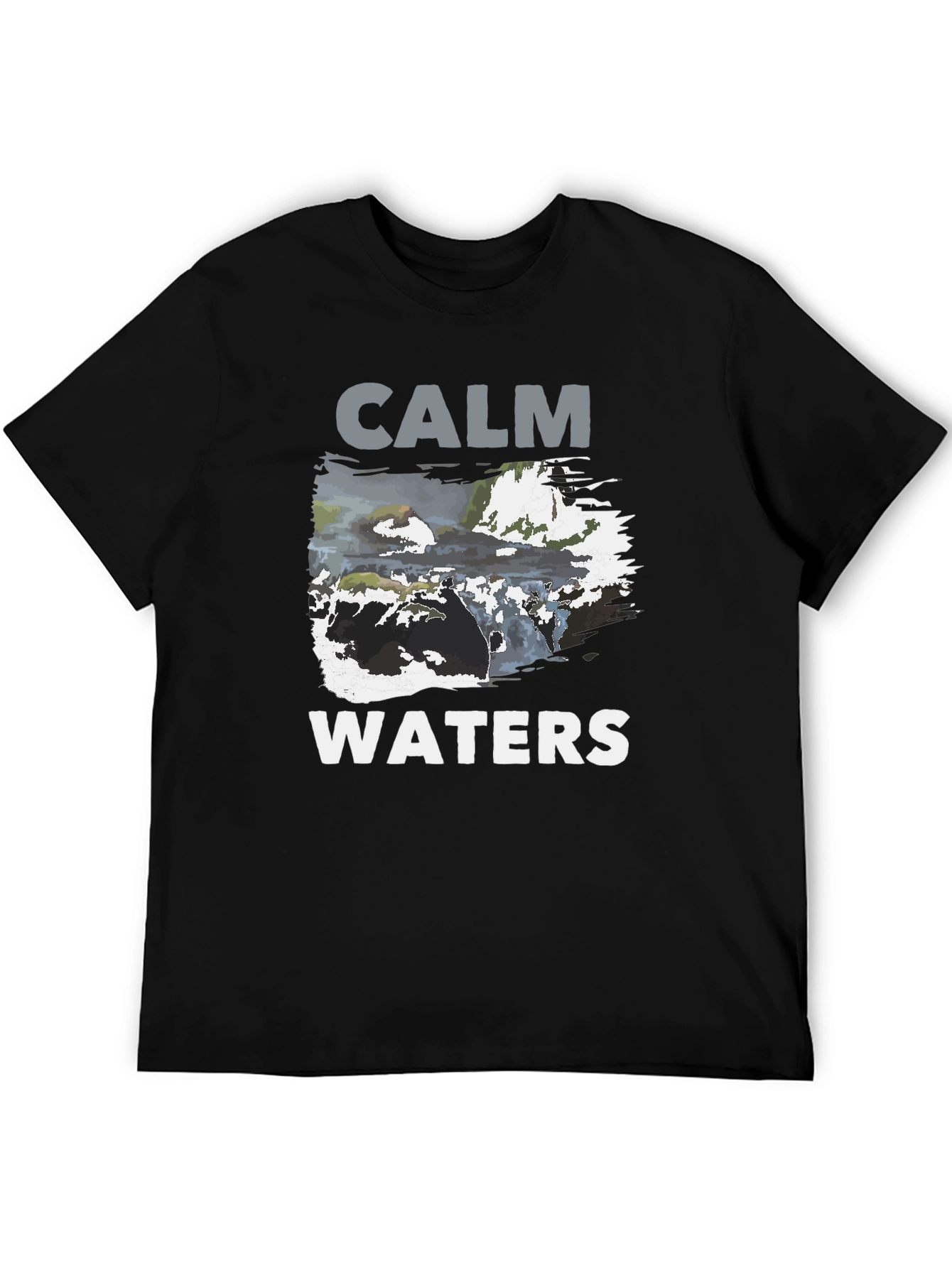 Calm Waters Graphic Print T-Shirt