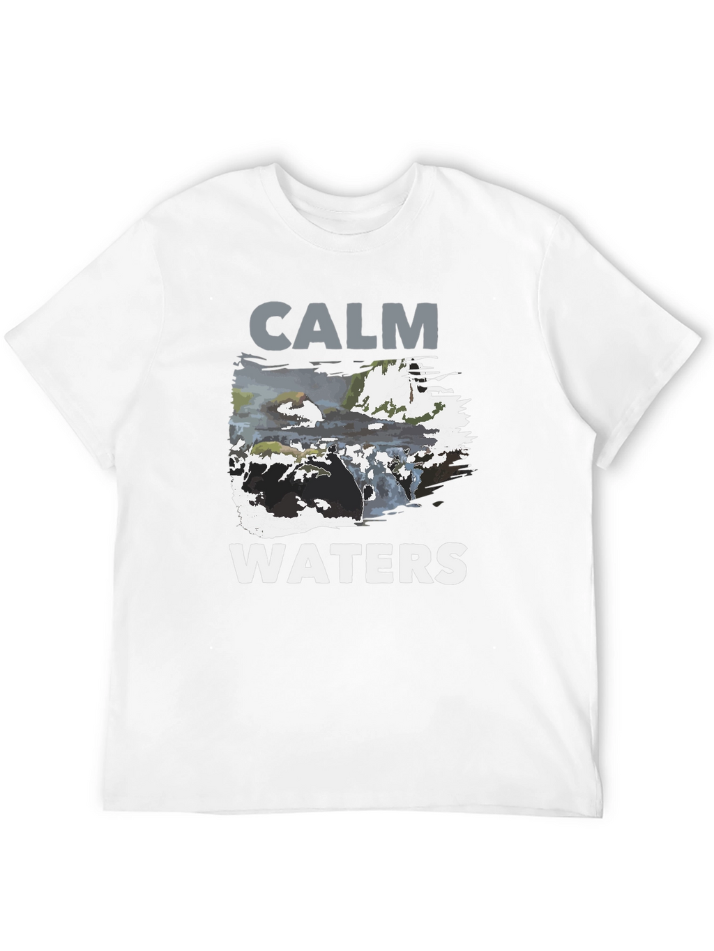 Calm Waters Graphic Print T-Shirt