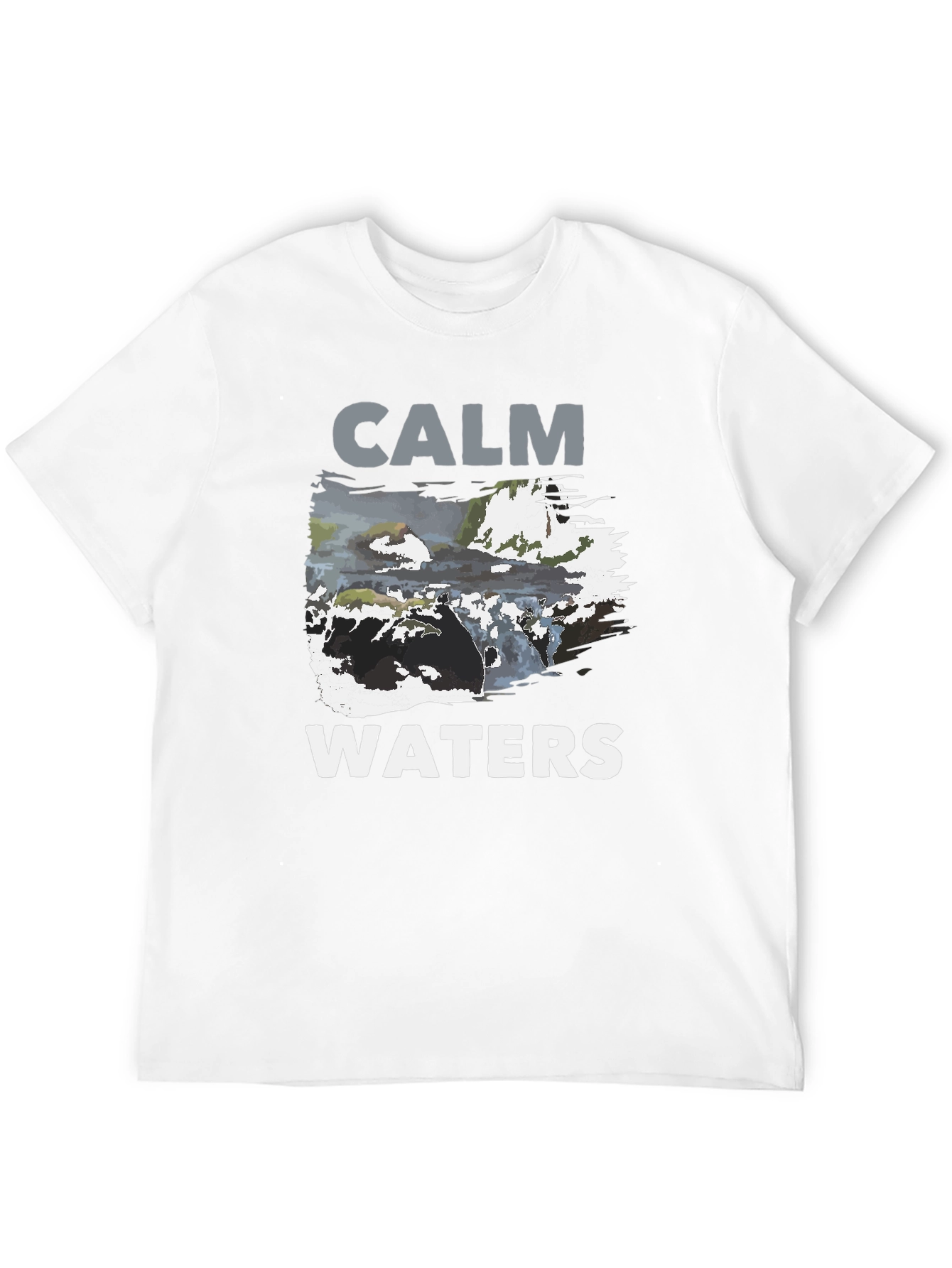 Calm Waters Graphic Print T-Shirt