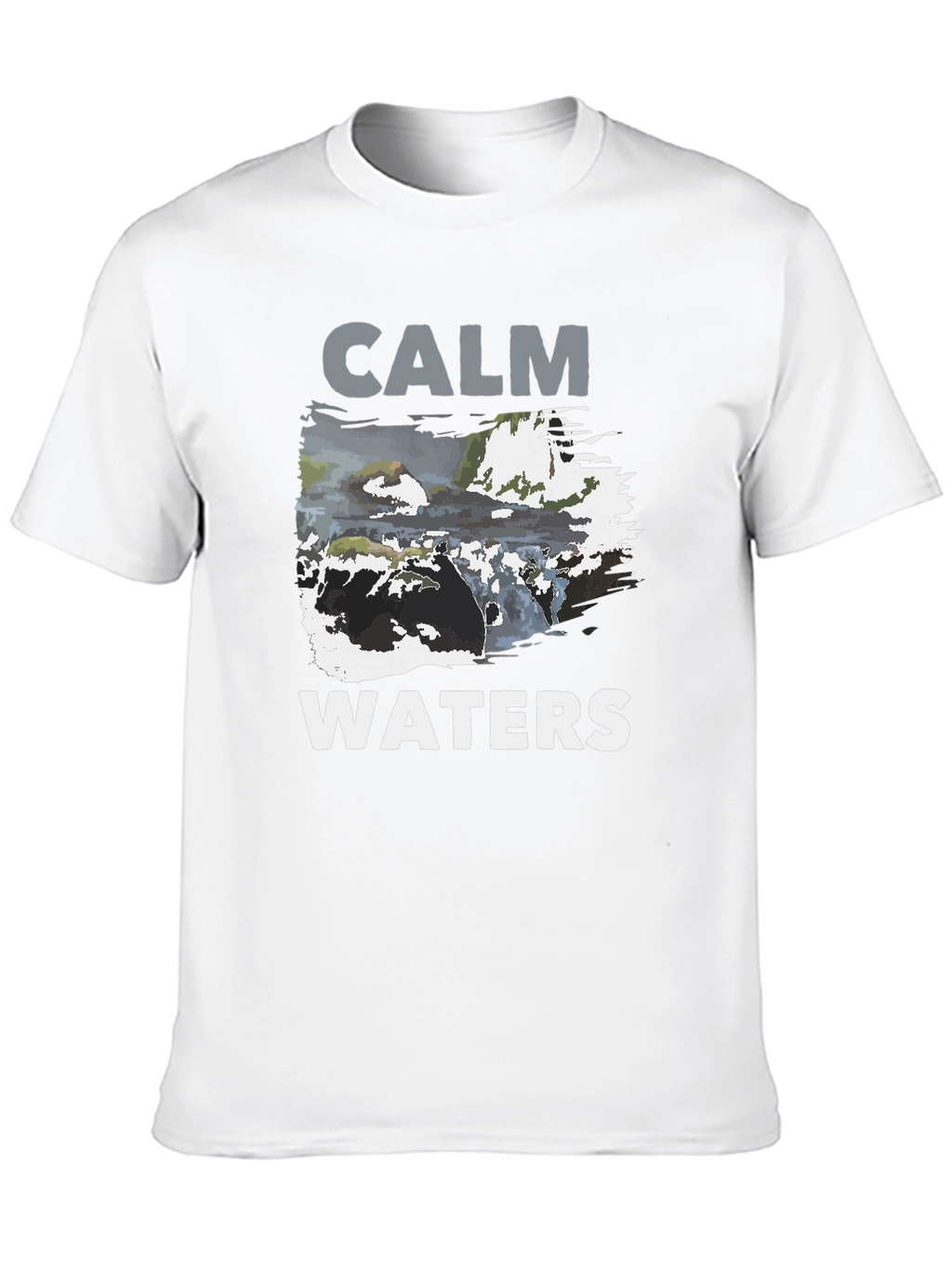 Calm Waters Graphic Print T-Shirt