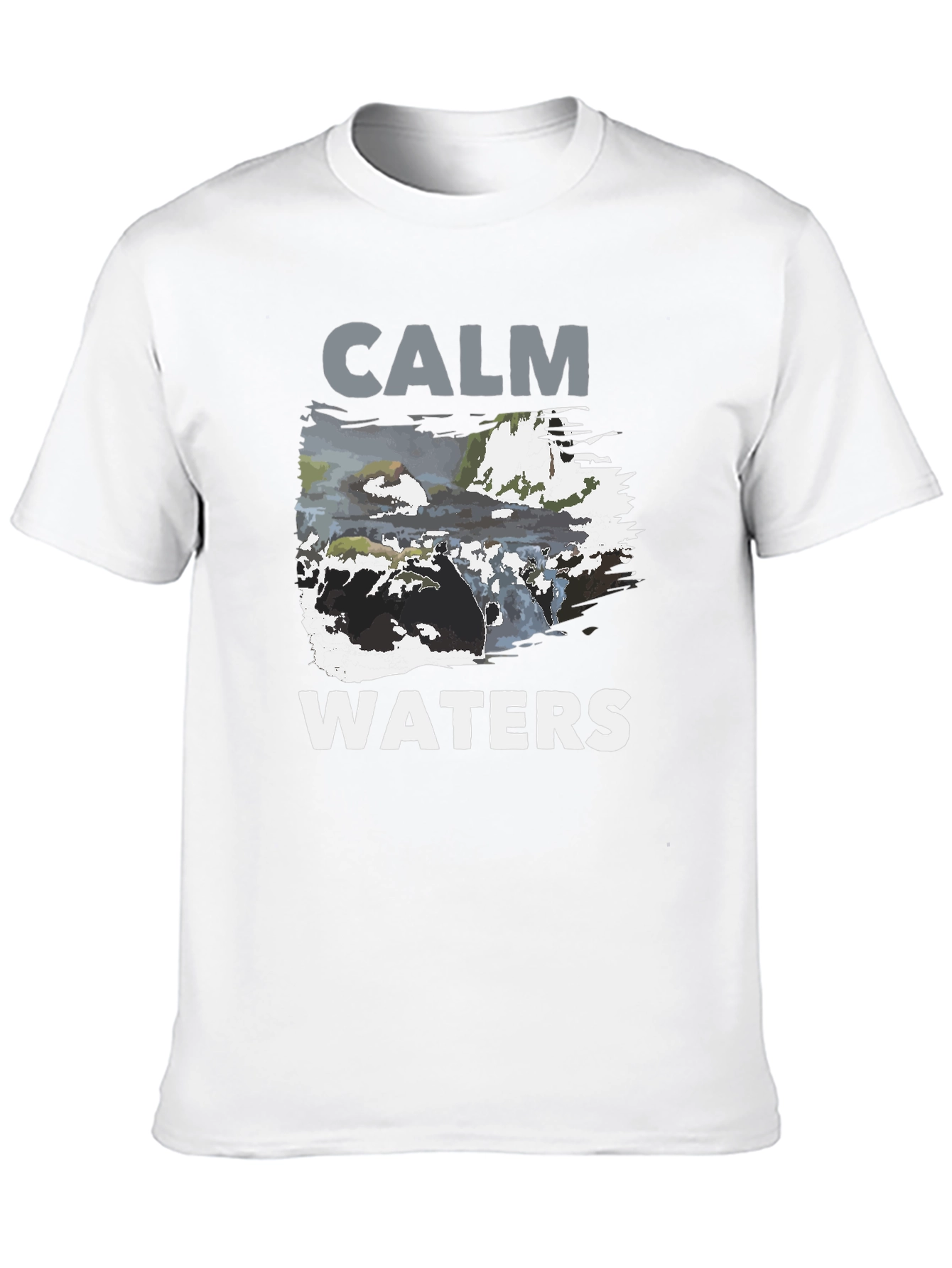 Calm Waters Graphic Print T-Shirt