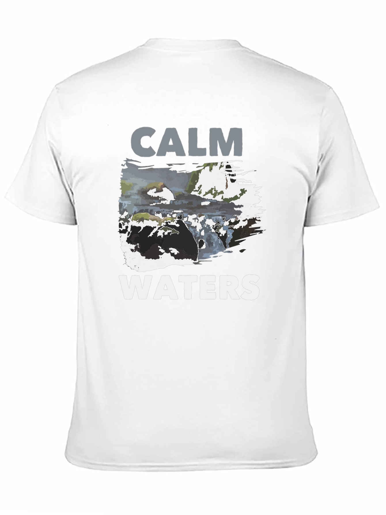 Calm Waters Graphic Print T-Shirt