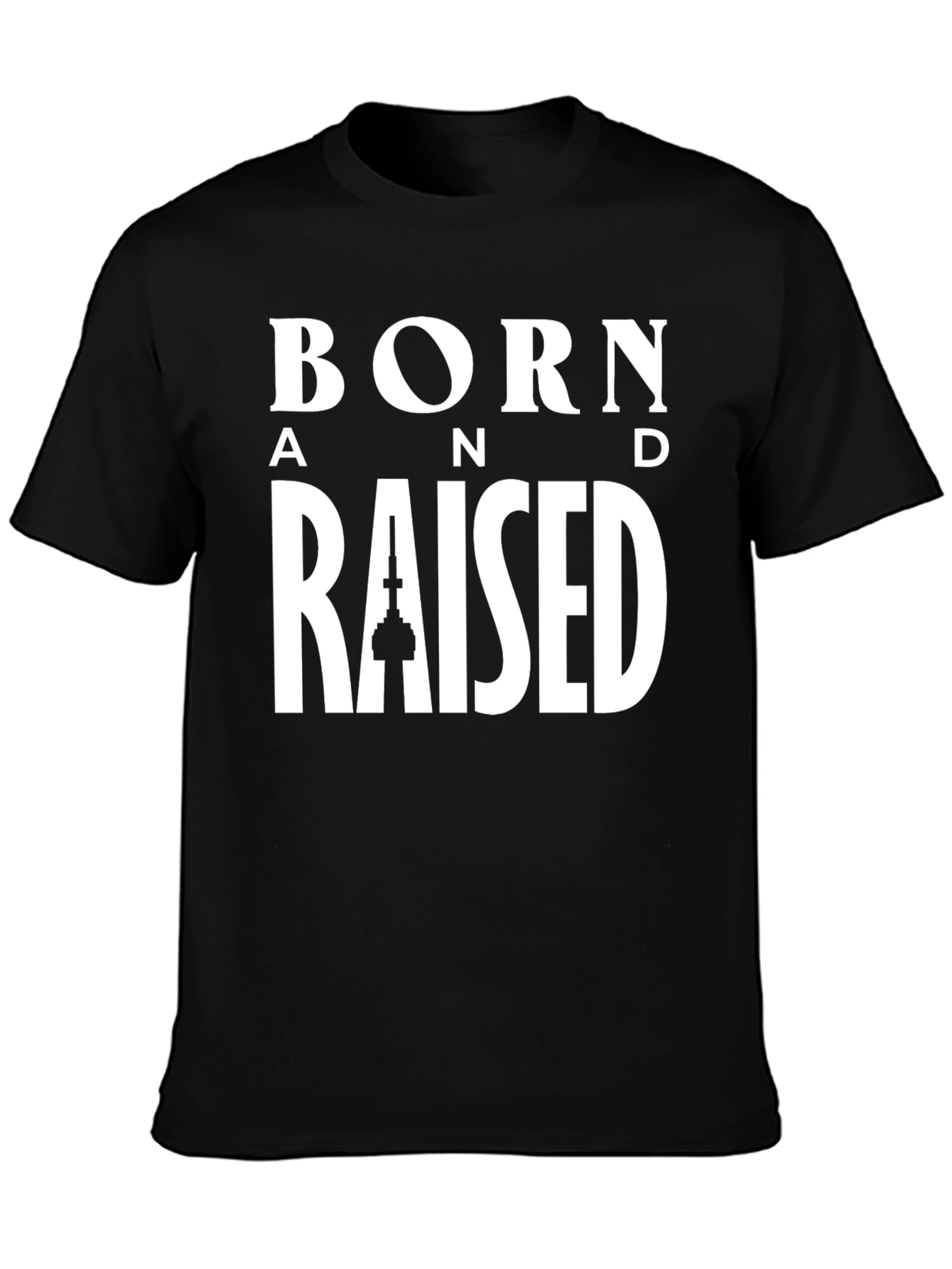 Born and Raised Graphic T-Shirt - City Pride Tee