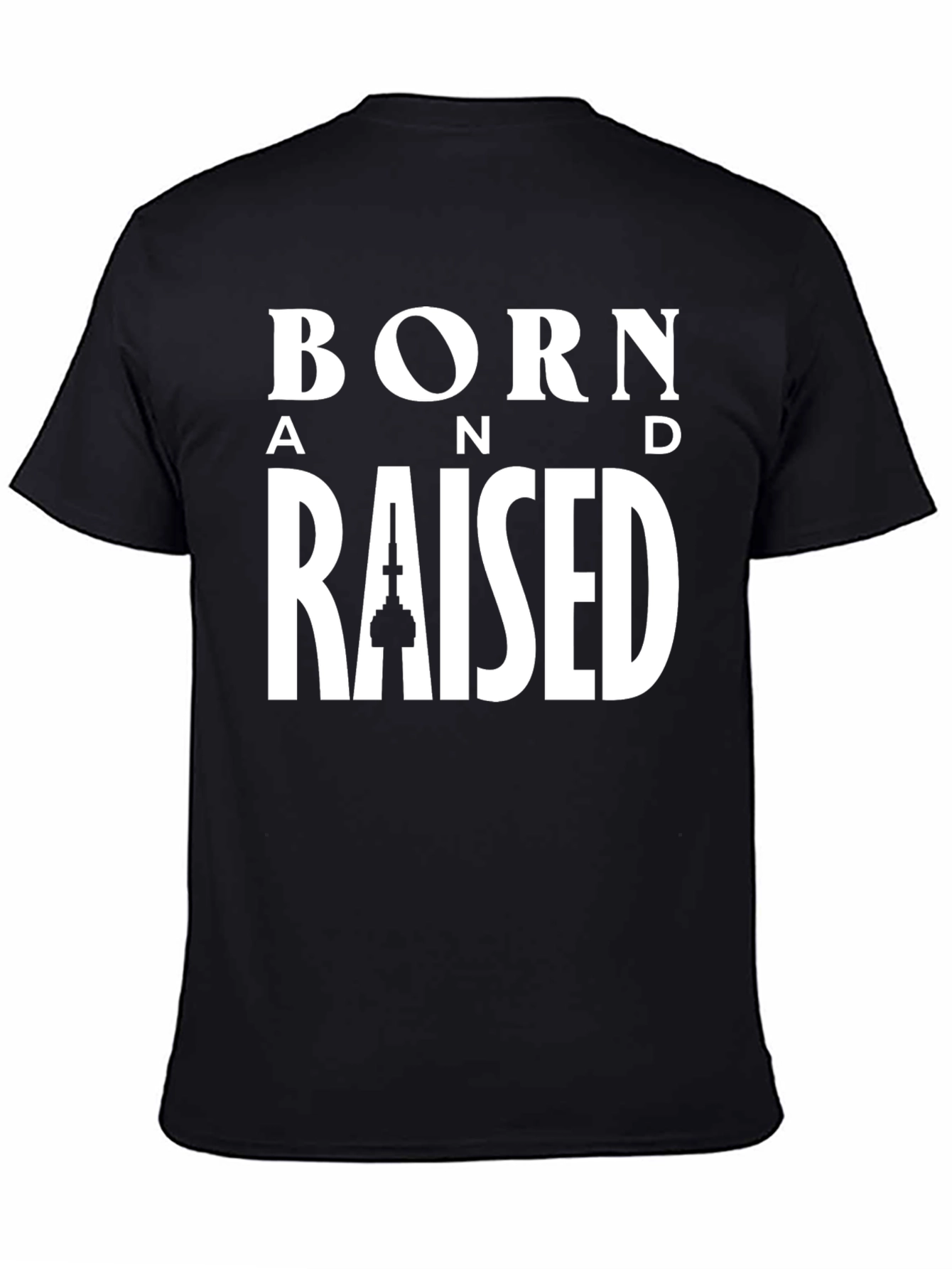 Born and Raised Graphic T-Shirt - City Pride Tee