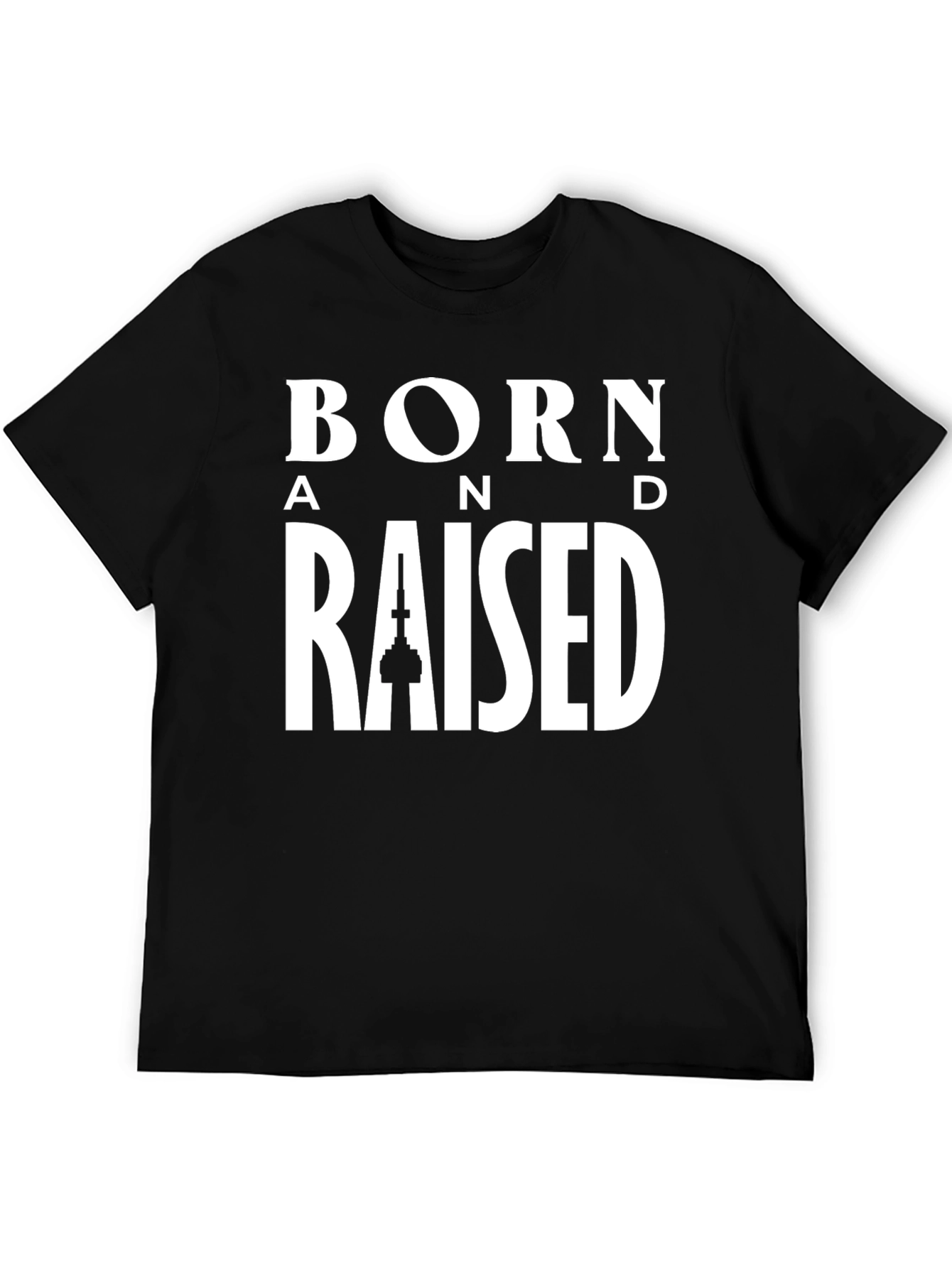 Born and Raised Graphic T-Shirt - City Pride Tee