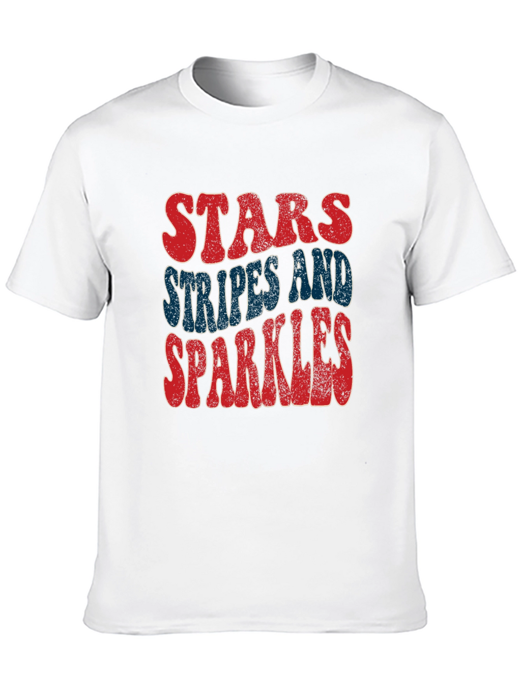 Stars Stripes & Sparkles Graphic Tee
