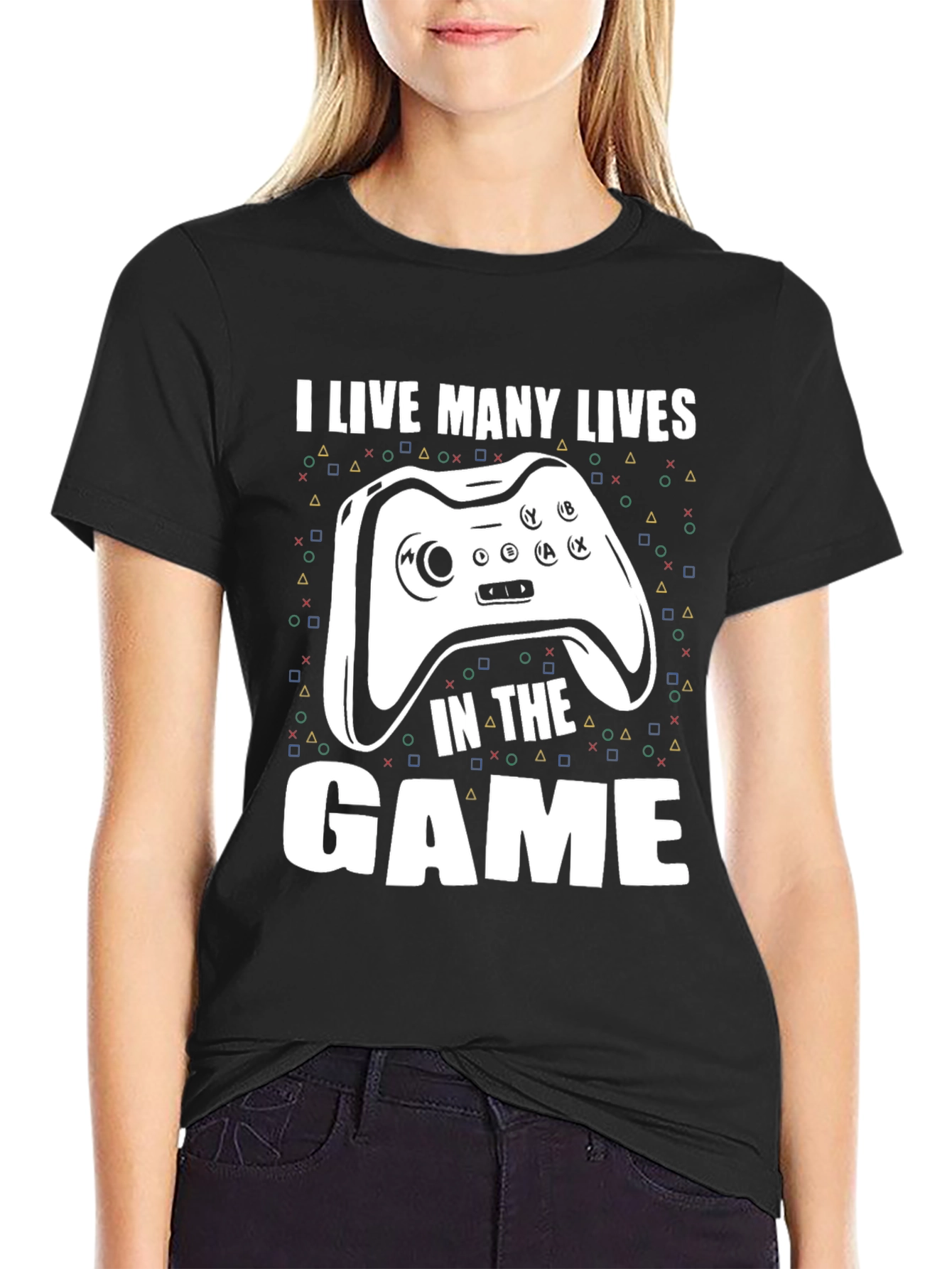 I Live Many Lives Gaming T-Shirt