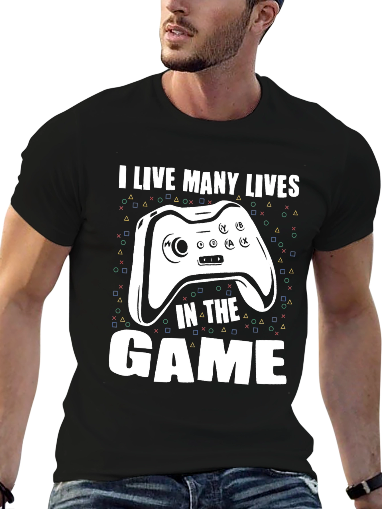 I Live Many Lives Gaming T-Shirt